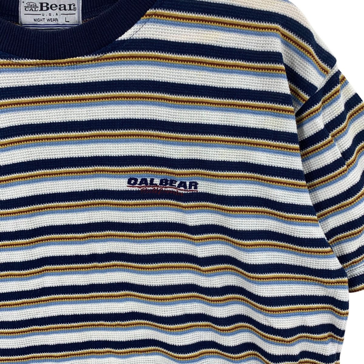 Other BEAR CALIFORNIA USA Outdoor Striped Tee Shirt Top Embroidere Size US L / EU 52-54 / 3 - 5 Thumbnail