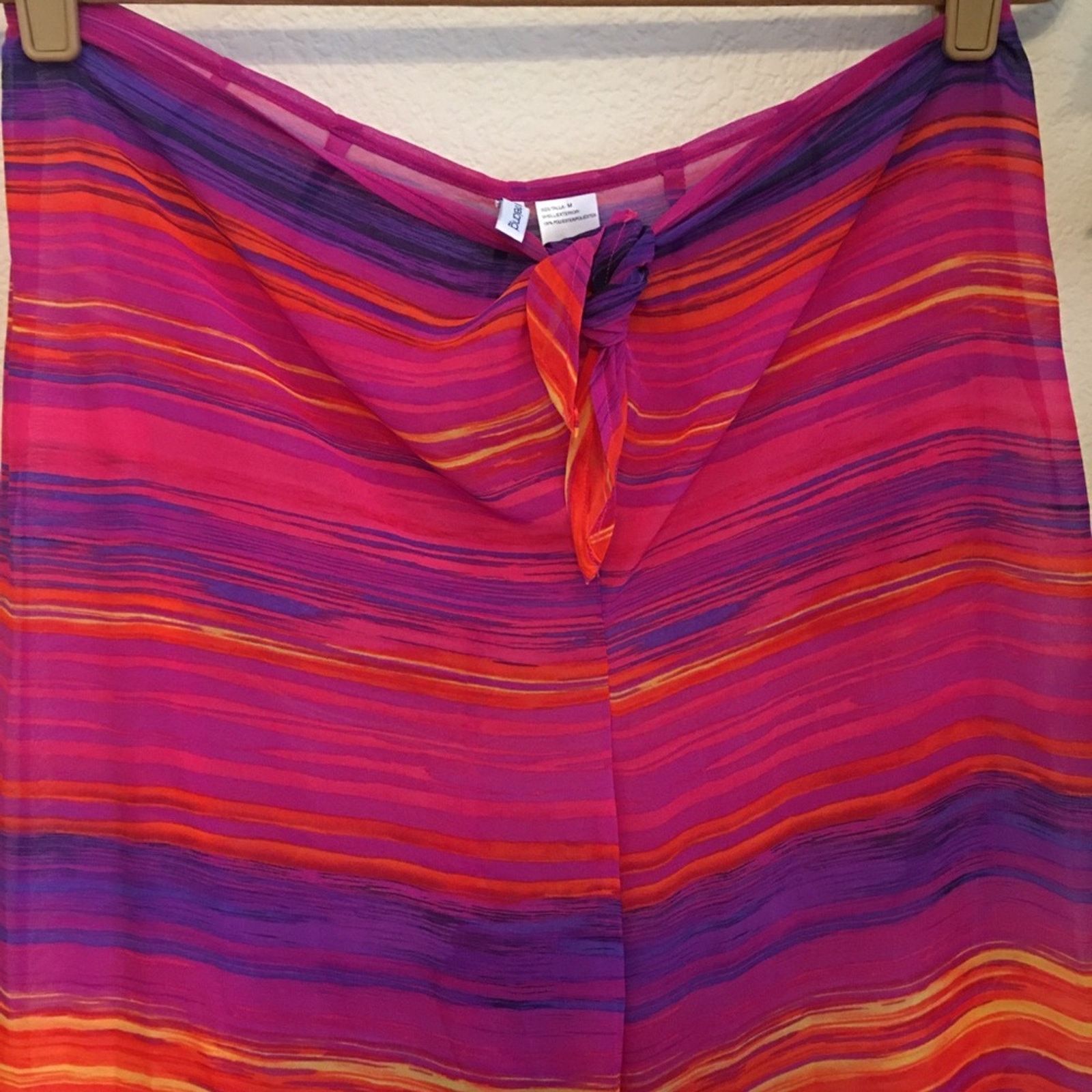 Other Kathy Ireland colorful summer swim sarong pants Size 32" / US 10 / IT 46 - 2 Thumbnail