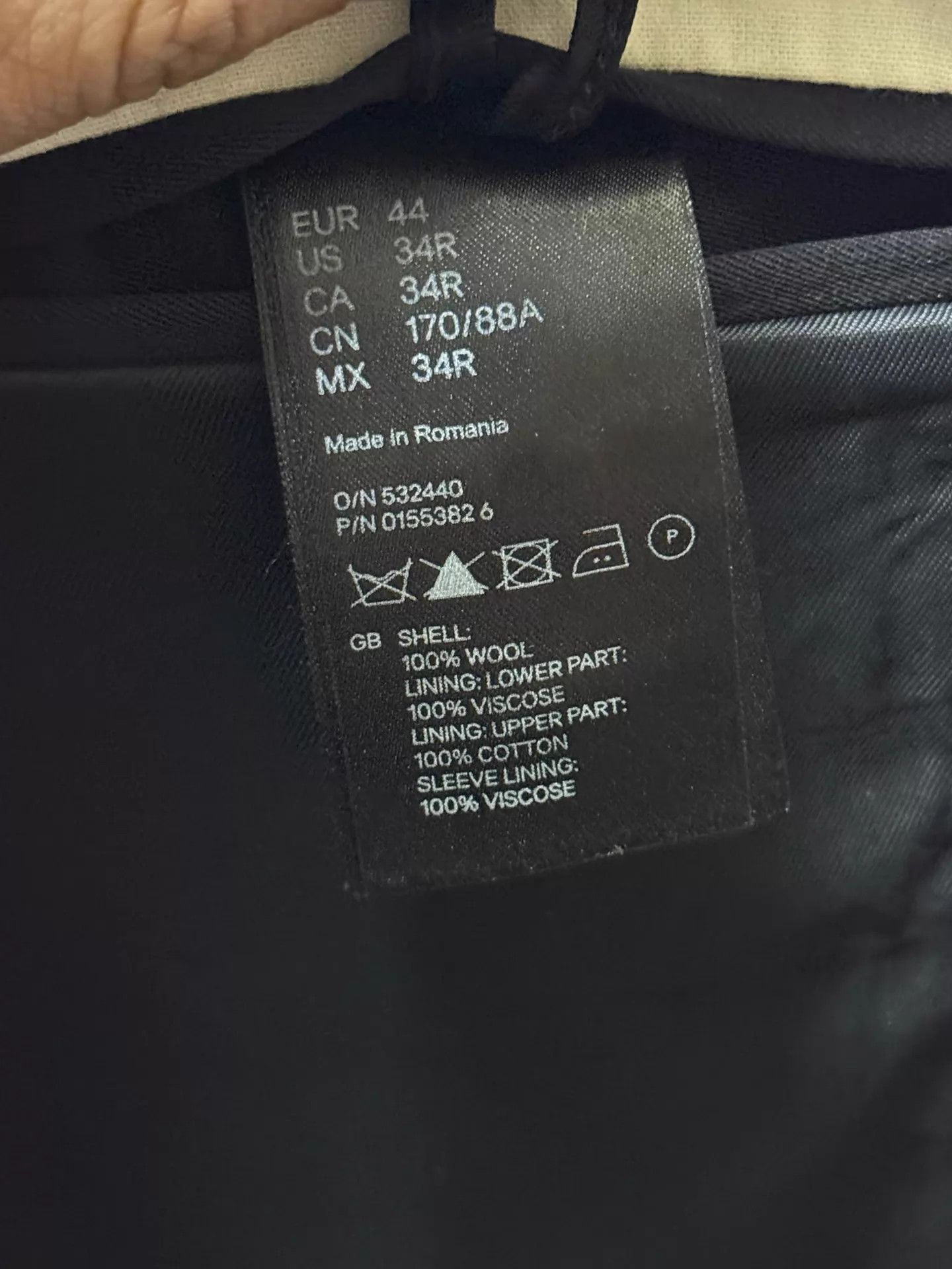 Maison Margiela Maison Margiela x HM Wool Jacket 44 Shoulder Pad Near Mint Size US S / EU 44-46 / 1 - 7 Thumbnail