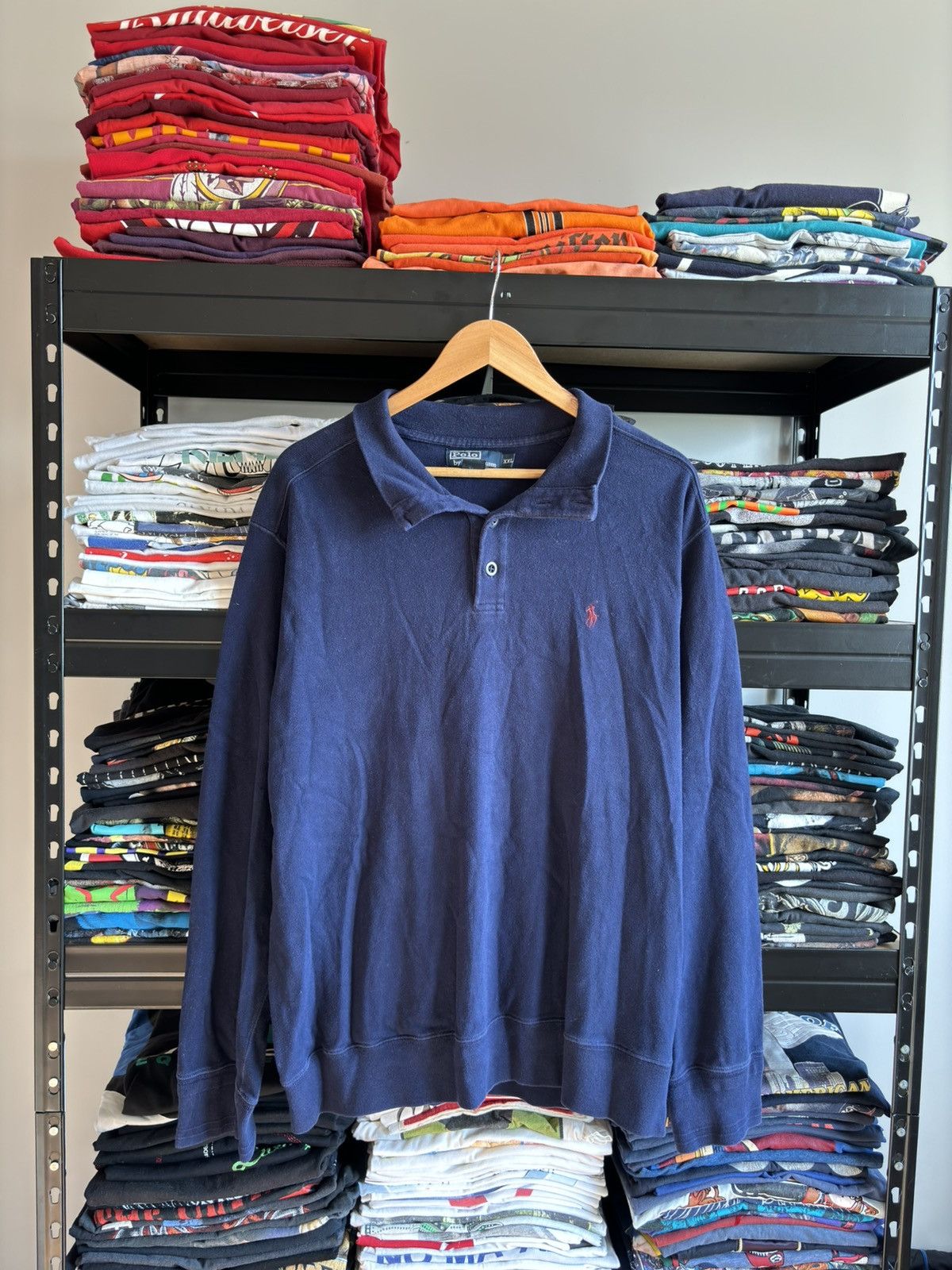 Polo Ralph Lauren Vintage 90s Polo Ralph Lauren Rugby Long Sleeve Shirt Size US XXL / EU 58 / 5 - 1 Thumbnail