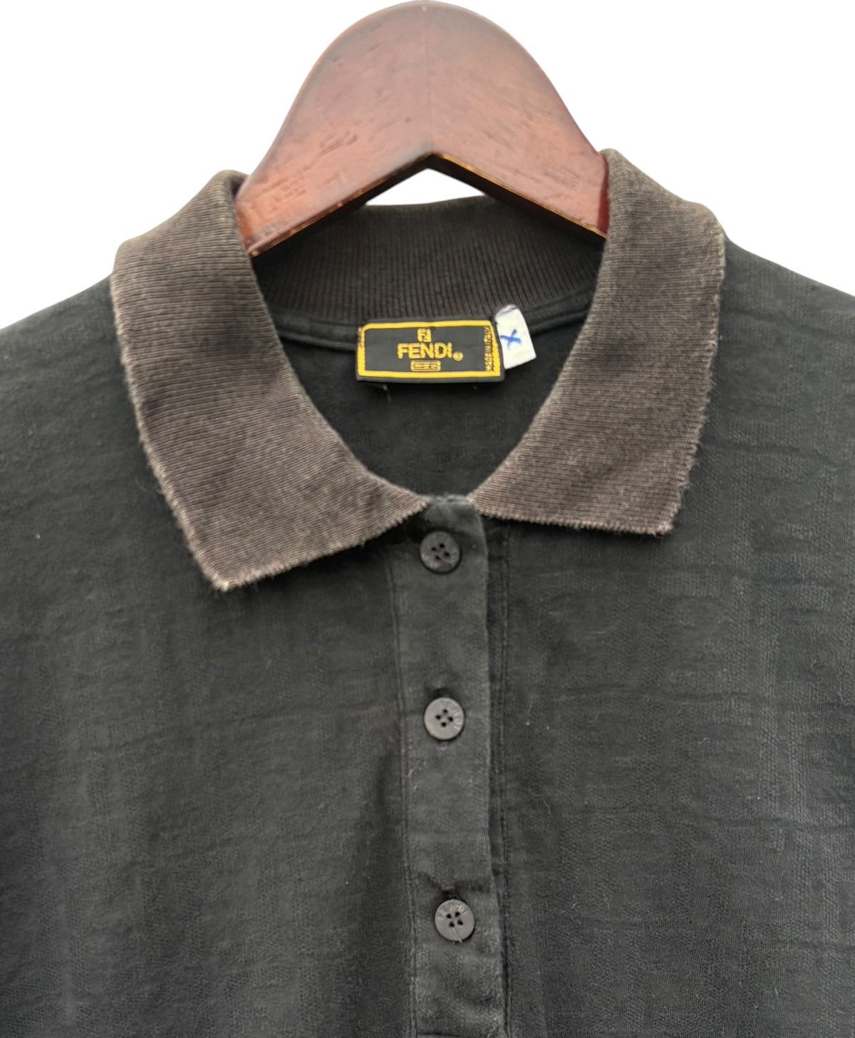 Fendi Fendi Monogram Polo Tee Size US S / EU 44-46 / 1 - 3 Thumbnail