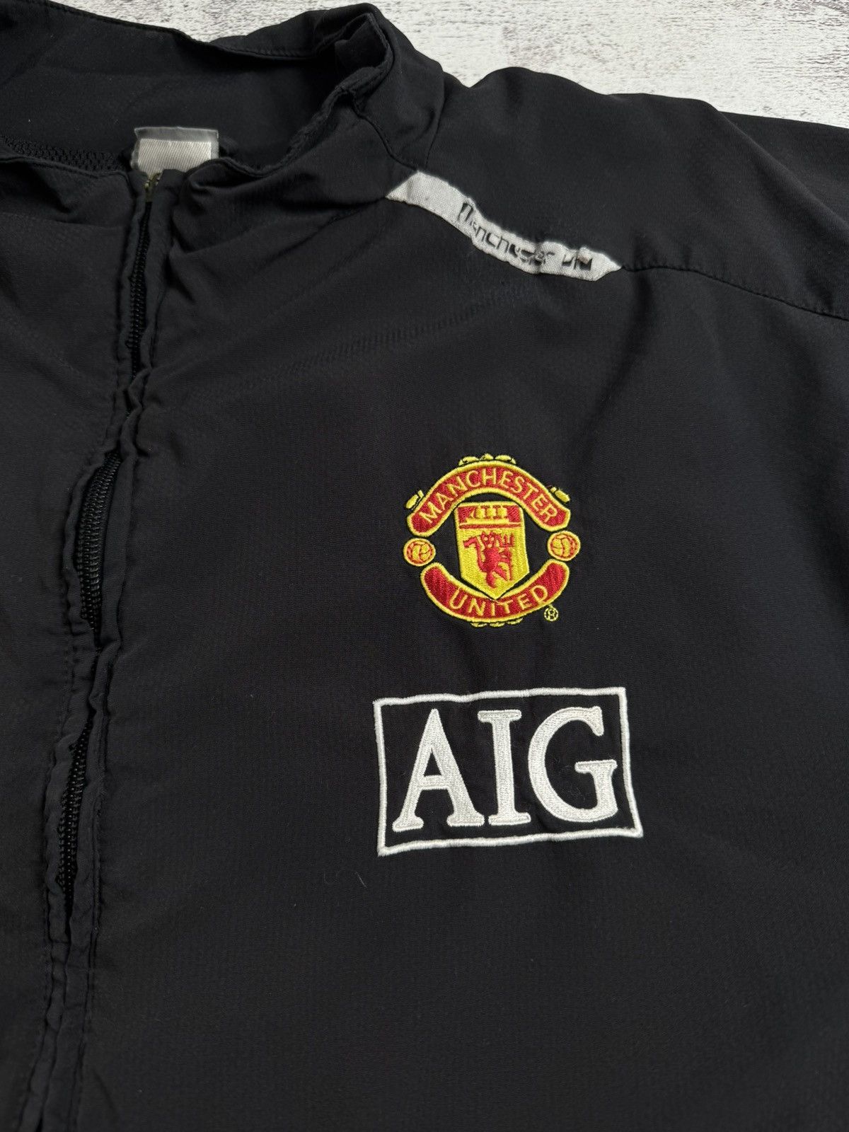 Nike Nike Manchester United 2007/2008 Football Soccer Light Track Jacket Windbreaker Size US XXL / EU 58 / 5 - 7 Thumbnail