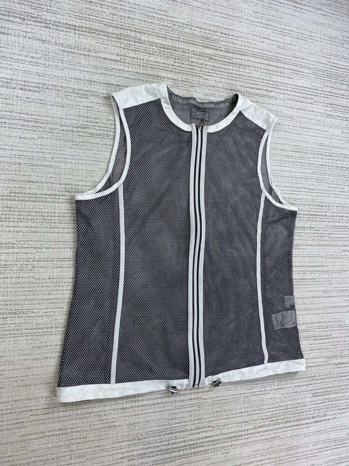 Lanvin Vintage Lanvin Sport Full Mesh Vest Size US M / EU 48-50 / 2 - 3 Thumbnail