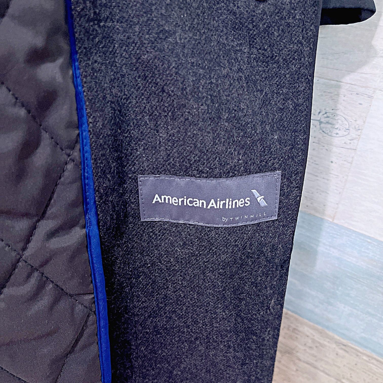 Other AMERICAN AIRLINES Midi Winter Coat Black Thinsulate Womens 4 Size S / US 4 / IT 40 - 6 Thumbnail