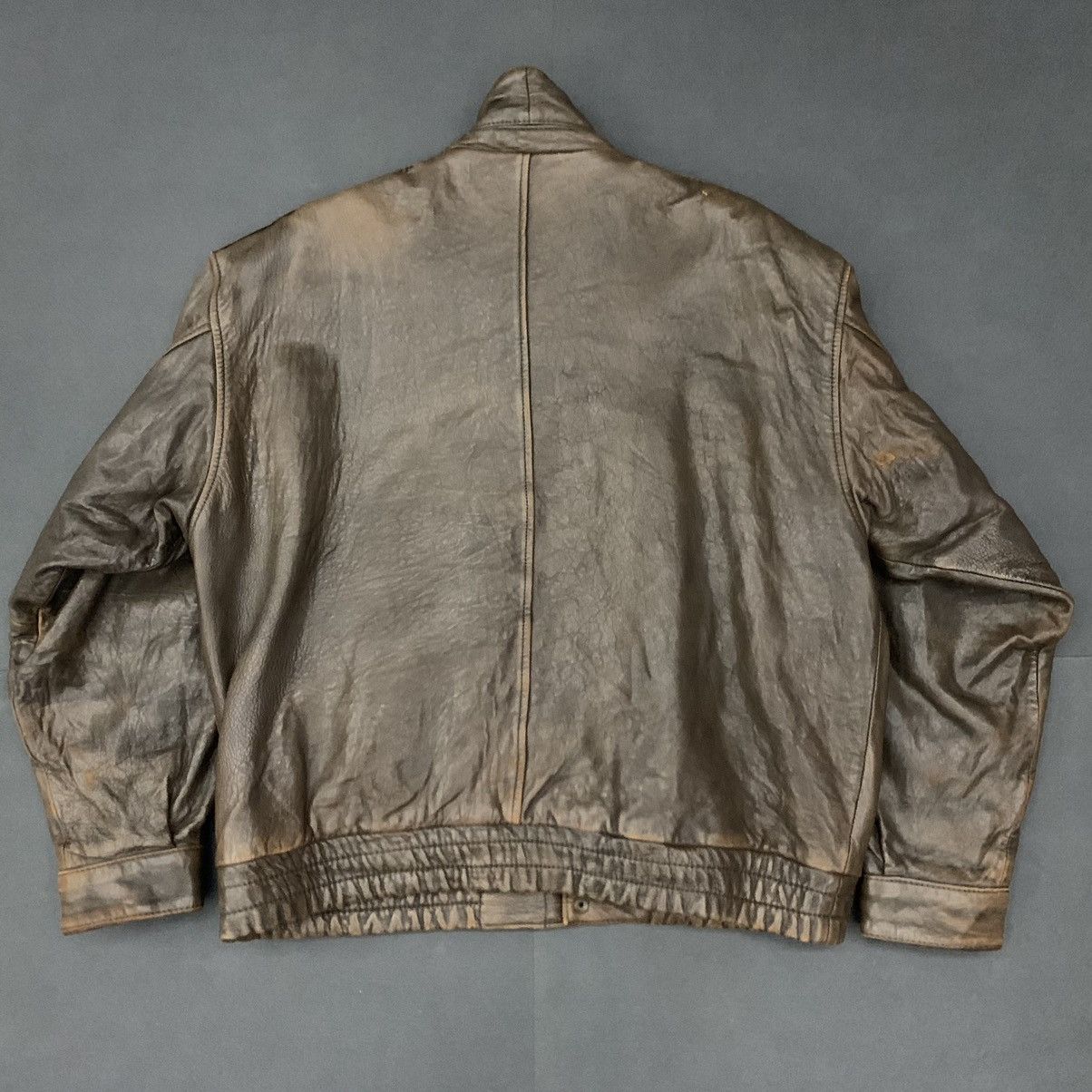 Genuine Leather Marcell Brown Leather Jacket Size US M / EU 48-50 / 2 - 2 Thumbnail