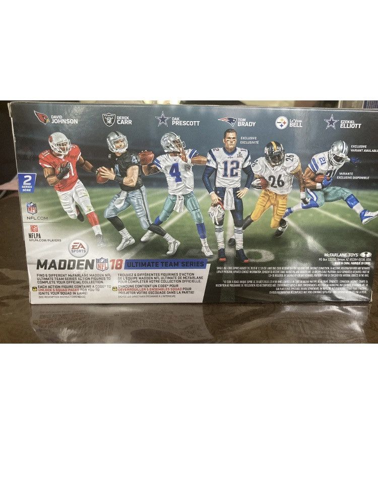 Other McFarlane Madden 18 Tom Brady Figure Lot Reg + Chase Size ONE SIZE - 4 Thumbnail