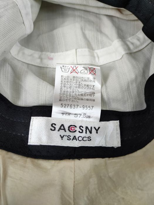 Yohji Yamamoto Yohji Yamamoto sacsny y'saccs hat vintage japan #157DLAL Size ONE SIZE - 4 Thumbnail