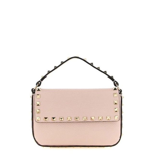 Valentino VALENTINO GARAVANI Rockstud Mini Pink Top Handle Bag New Size ONE SIZE - 1 Thumbnail