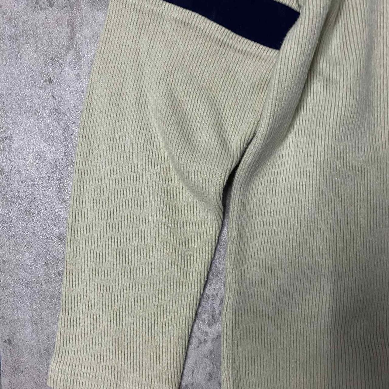 Kickers Cream and navy striped long sleeve Size US L / EU 52-54 / 3 - 5 Thumbnail