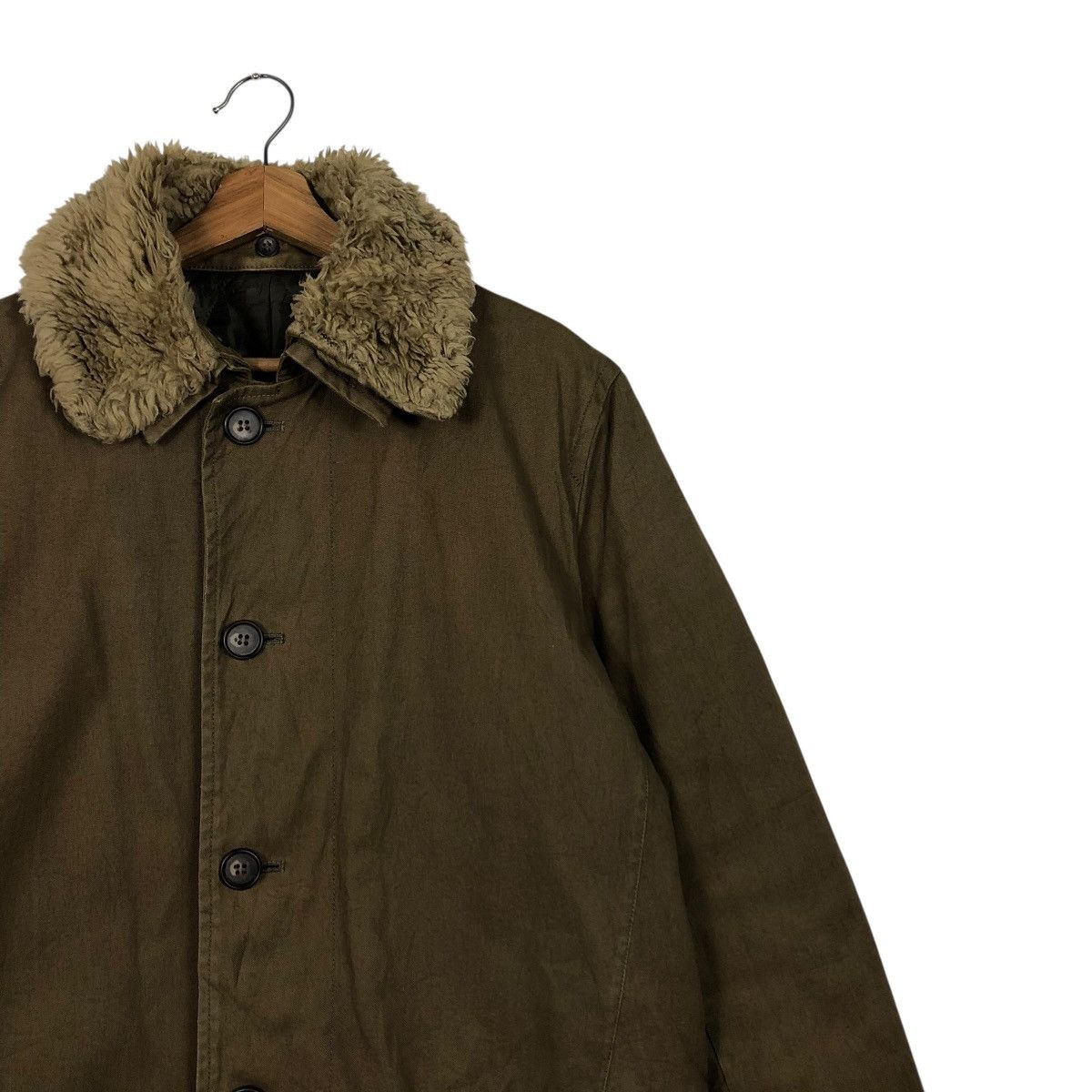 Issey Miyake 🔥VINTAGE CHORE WORK JACKET DUCK CANVAS SHIPS JAPAN Size US L / EU 52-54 / 3 - 8 Thumbnail