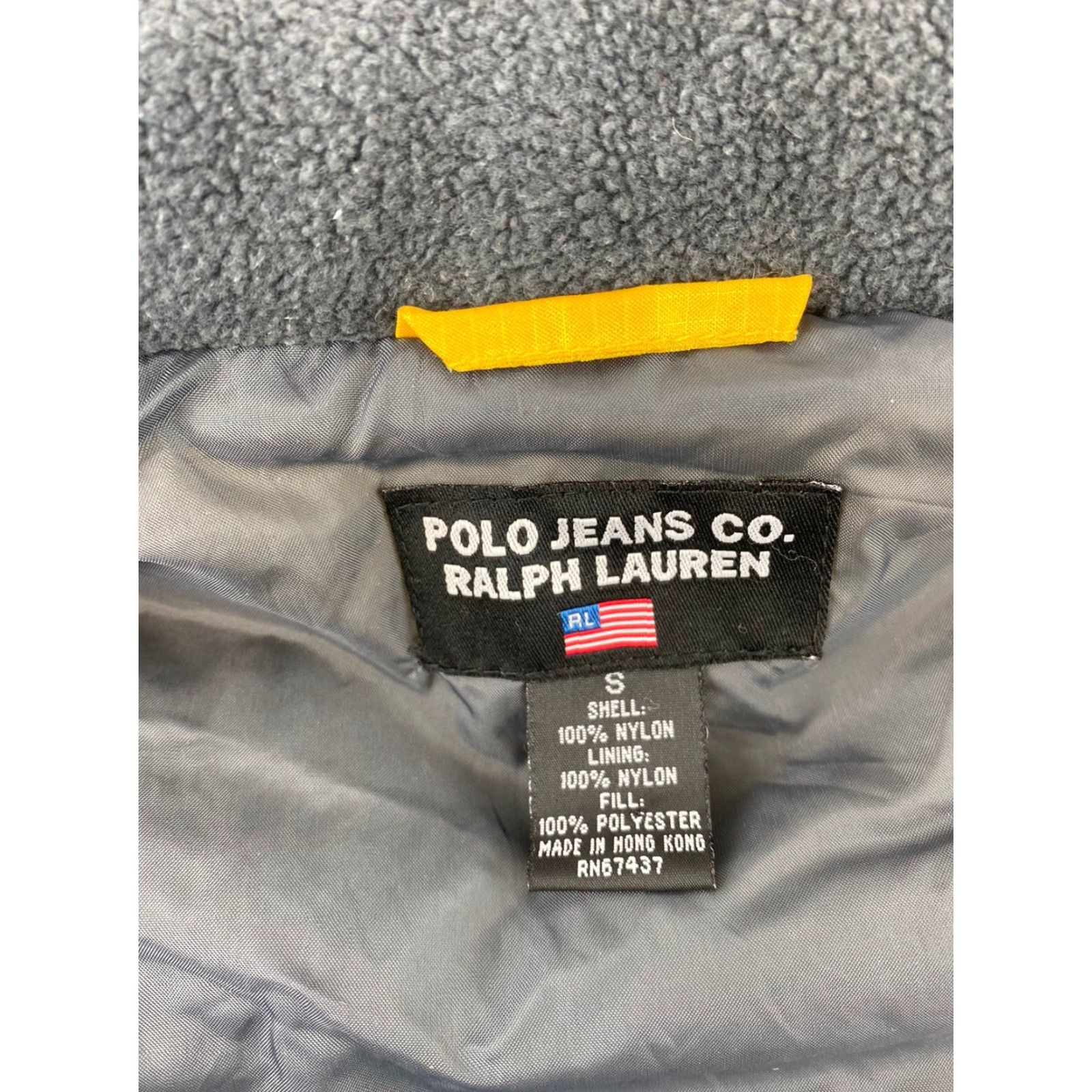 Polo Ralph Lauren Polo Ralph Lauren Vest Mens Small Yellow Sleeveless Puffer Jacket Coat Nylon Polyester Yellow Puffer Vest Mens S Size US S / EU 44-46 / 1 - 5 Thumbnail
