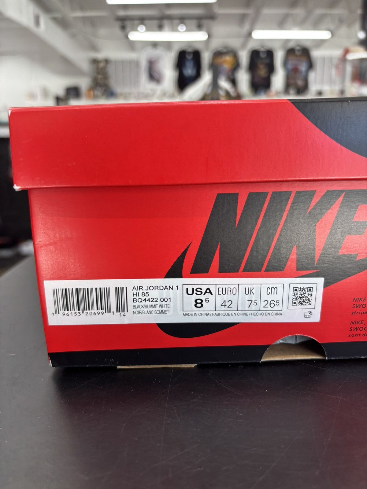 Jordan Brand Jordan 1 Retro High ‘85 Black White (2023) Sz. 8.5 Size US 8.5 / EU 41-42 - 11 Thumbnail