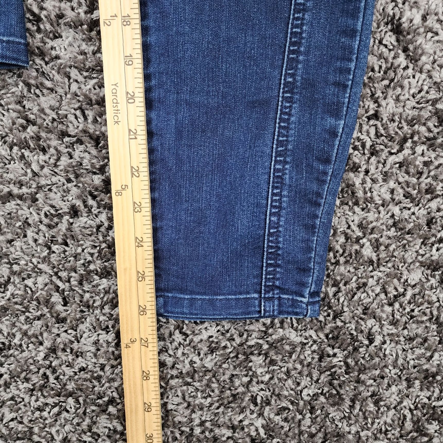 Prana Prana Jeans Women Size 4 Dark Wash Organic Cotton Curvy Ankle Blue Womens Size 27" / US 4 / IT 40 - 5 Thumbnail