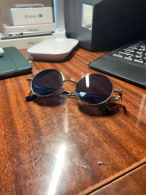 Other 🔥Steampunk Sunglasses Round Glasses🔥 Size ONE SIZE - 1 Thumbnail