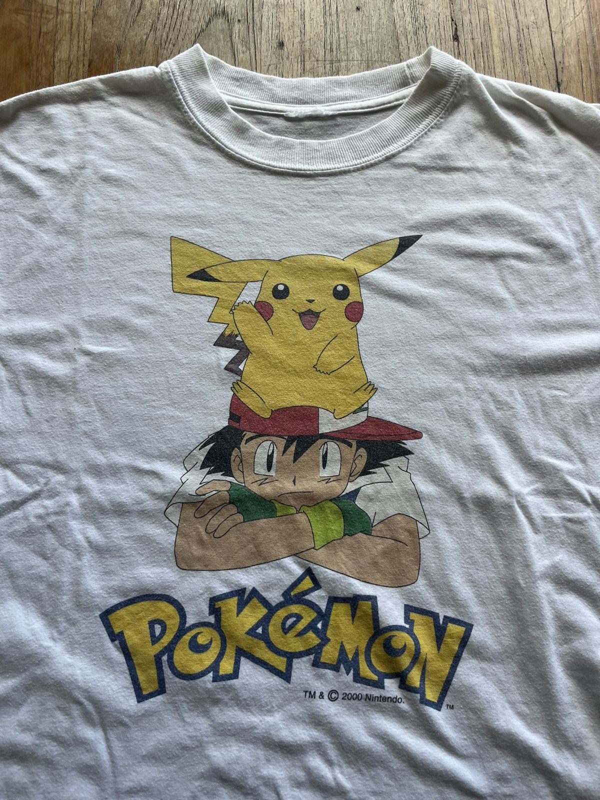 Nintendo × Pokemon × Vintage Vintage POKEMON 2000’s Nintendo ( kid size) Tshirt Size US XS / EU 42 / 0 - 3 Thumbnail