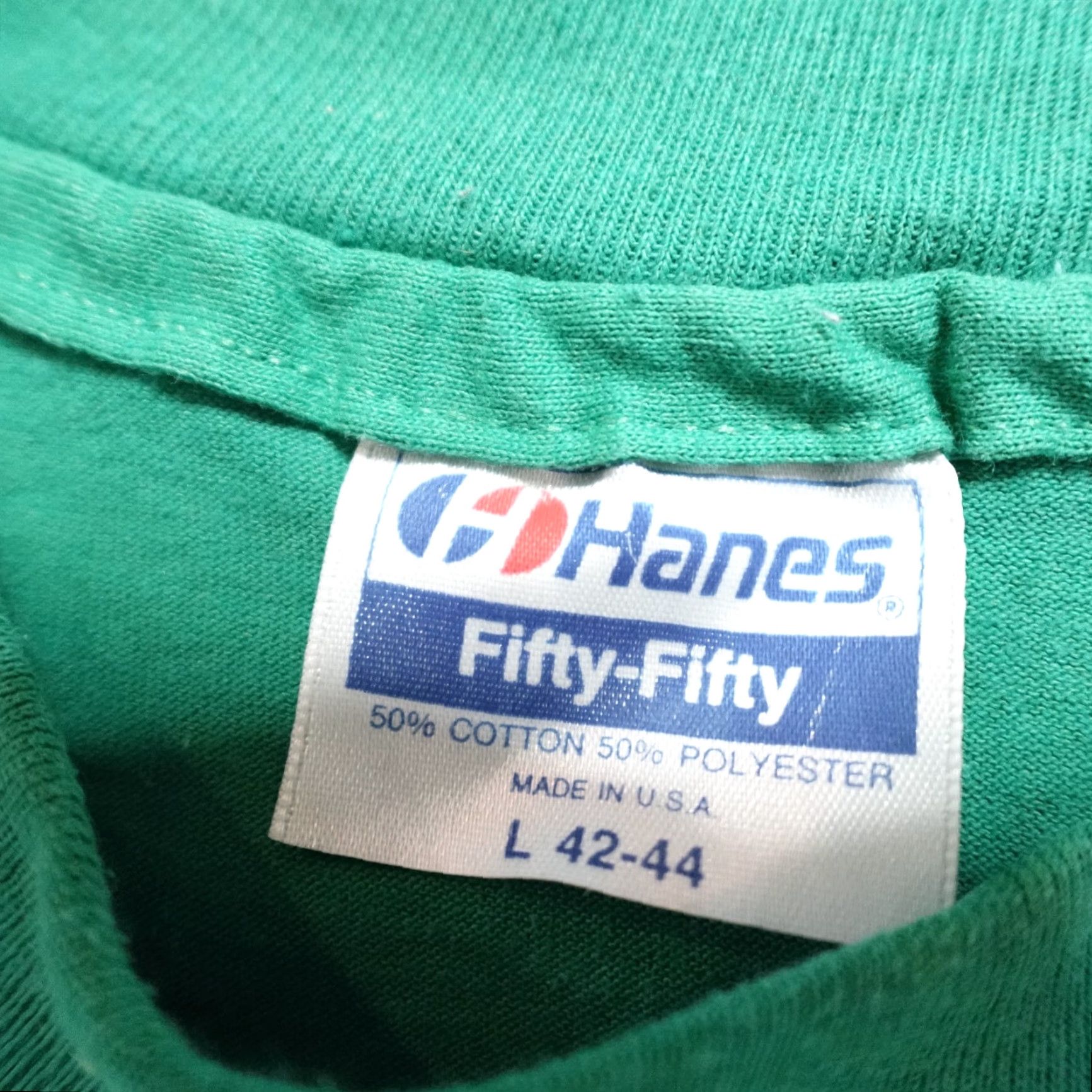 Vintage VINTAGE Famu Rattlers Shirt Medium Green Fifty Fifty Single Stitch Mens Crew Neck Short Sleeve T-Shirt Size US M / EU 48-50 / 2 - 4 Thumbnail