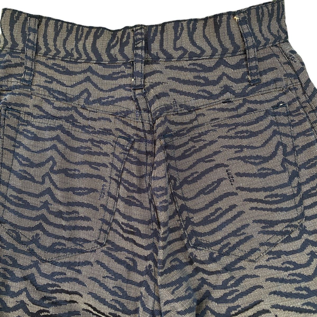 Fendi Vintage Fendi Tiger Stripe High Waist Trousers Pants Size 24" / US 00 / IT 34 - 4 Thumbnail