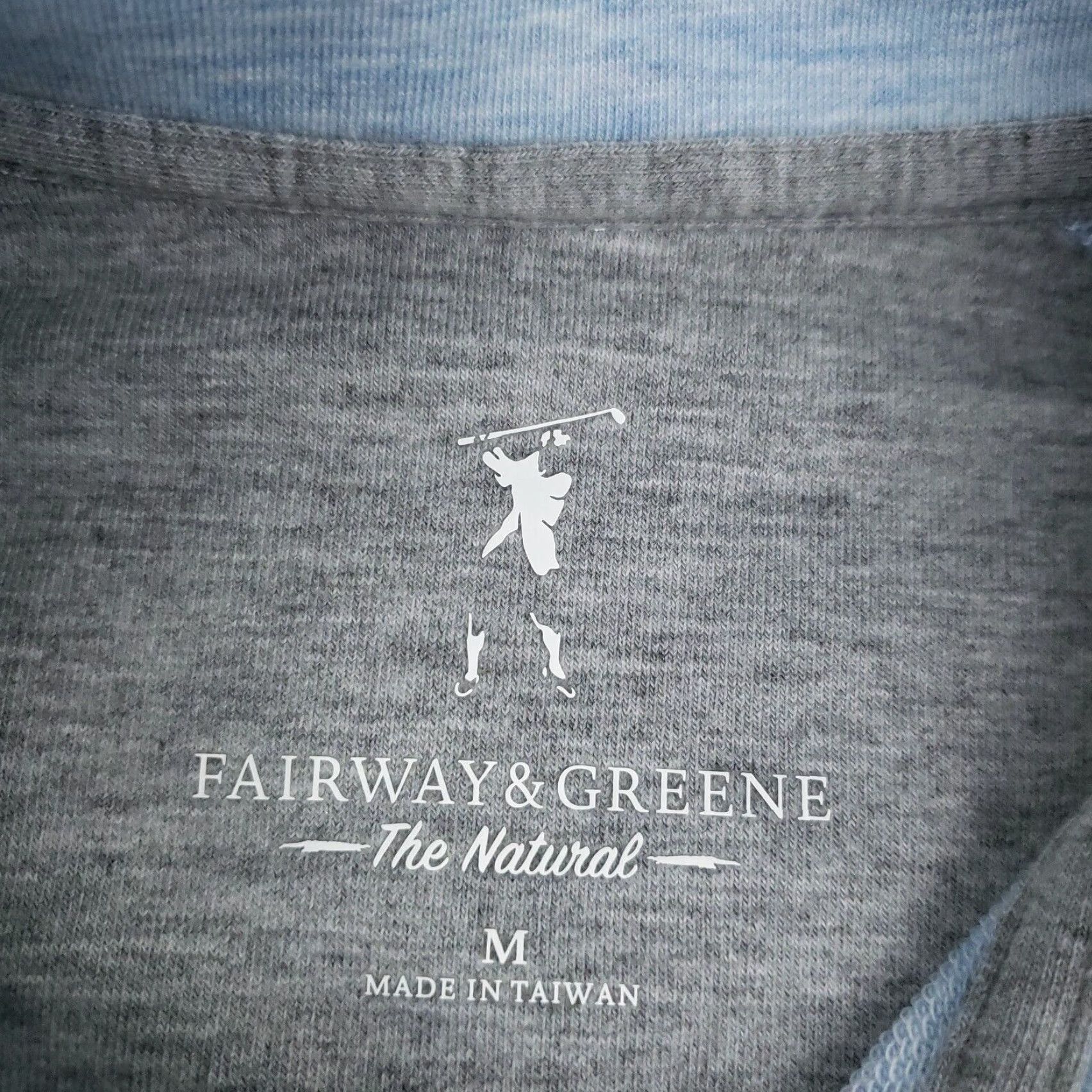 Vintage Fairway & Greene Golf Sweater Mens Medium Blue Mock Neck Pullover Casual Size US M / EU 48-50 / 2 - 6 Thumbnail
