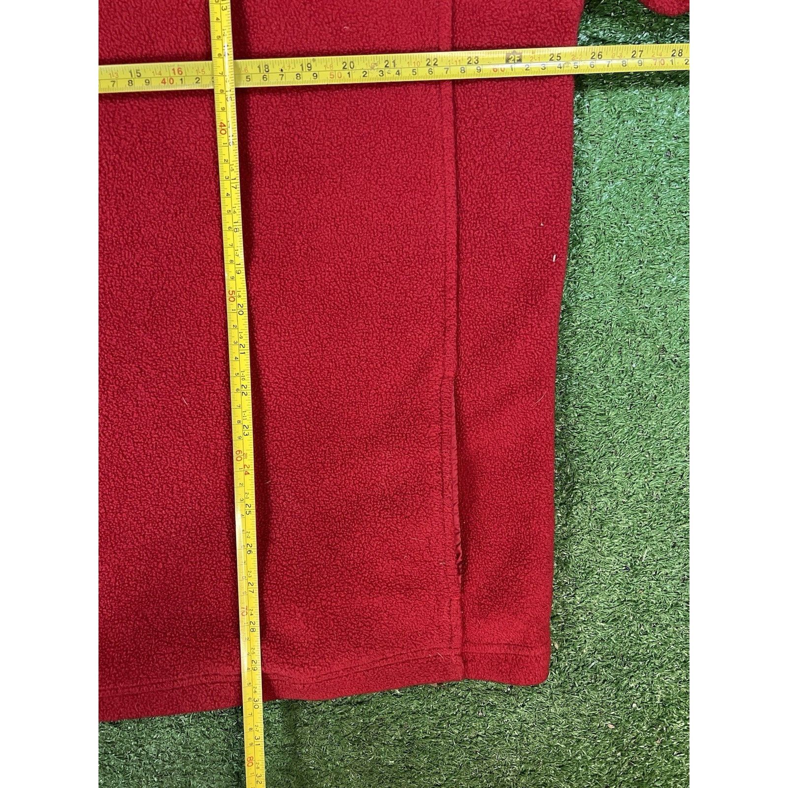 Bugle Boy Vintage 90s Bugle Boy leece Size LG Jacket Red 1/4 Zip Size US L / EU 52-54 / 3 - 4 Thumbnail