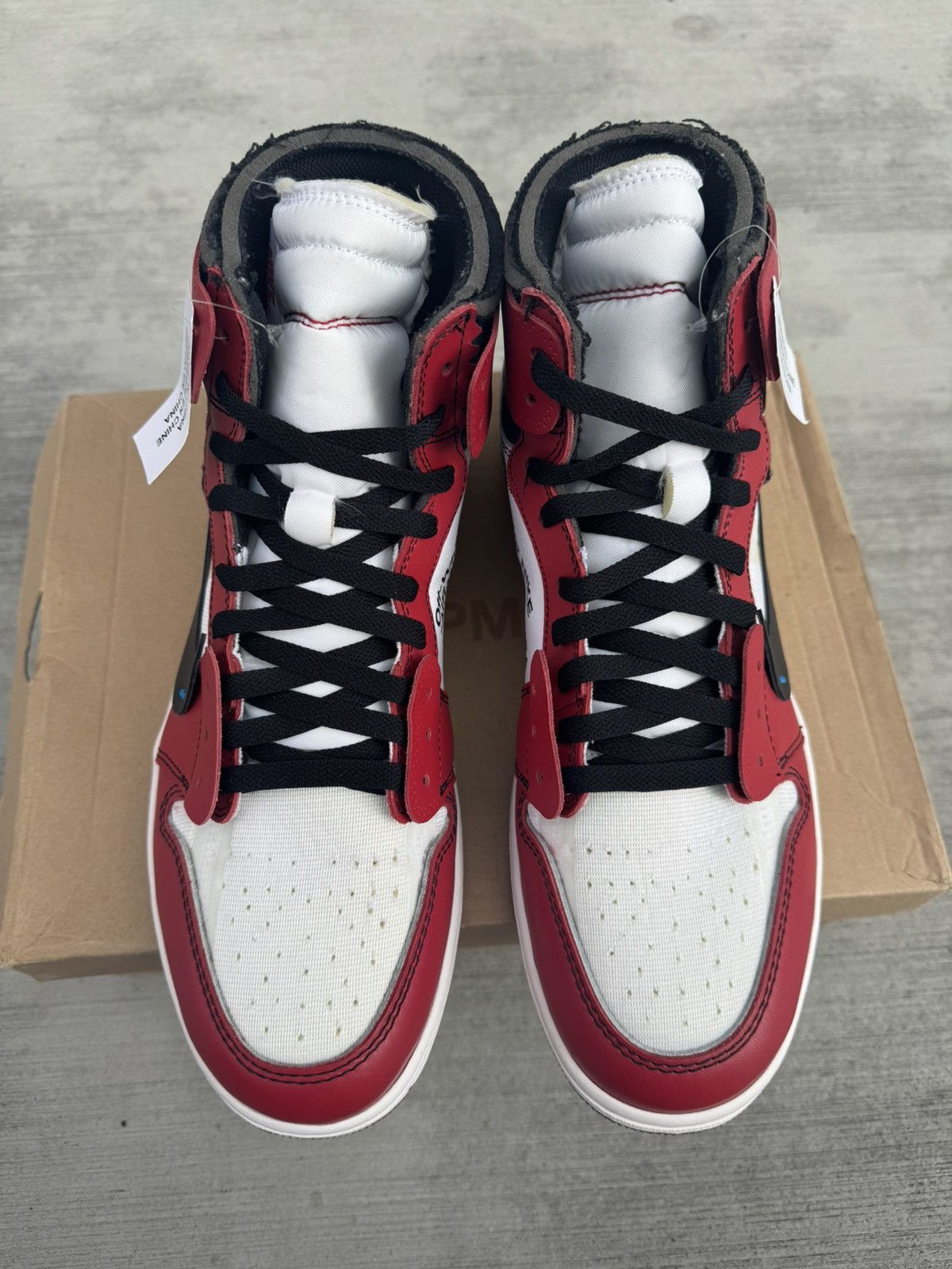 Nike × Off-White OFF-WHITE OFF WHITE JORDAN 1 RETRO HIGH OG CHICAGO SIZE 13 Size US 13 / EU 46 - 3 Thumbnail