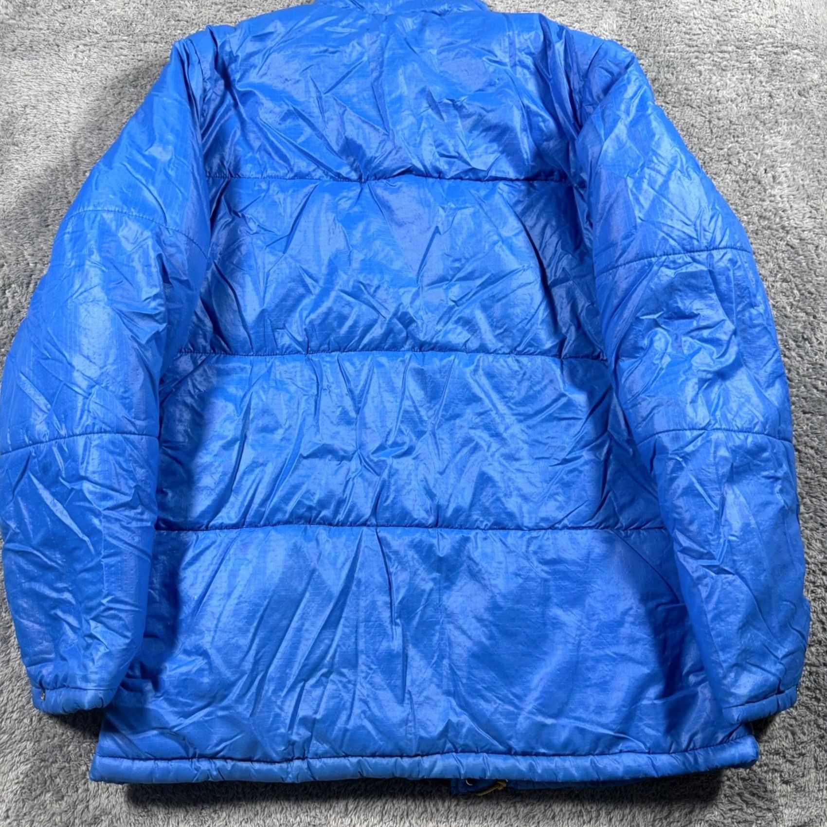 The North Face VINTAGE The North Face Brown Label Jacket Puffer Parka Blue Ripstop XL Mens 70s Size US XL / EU 56 / 4 - 2 Thumbnail