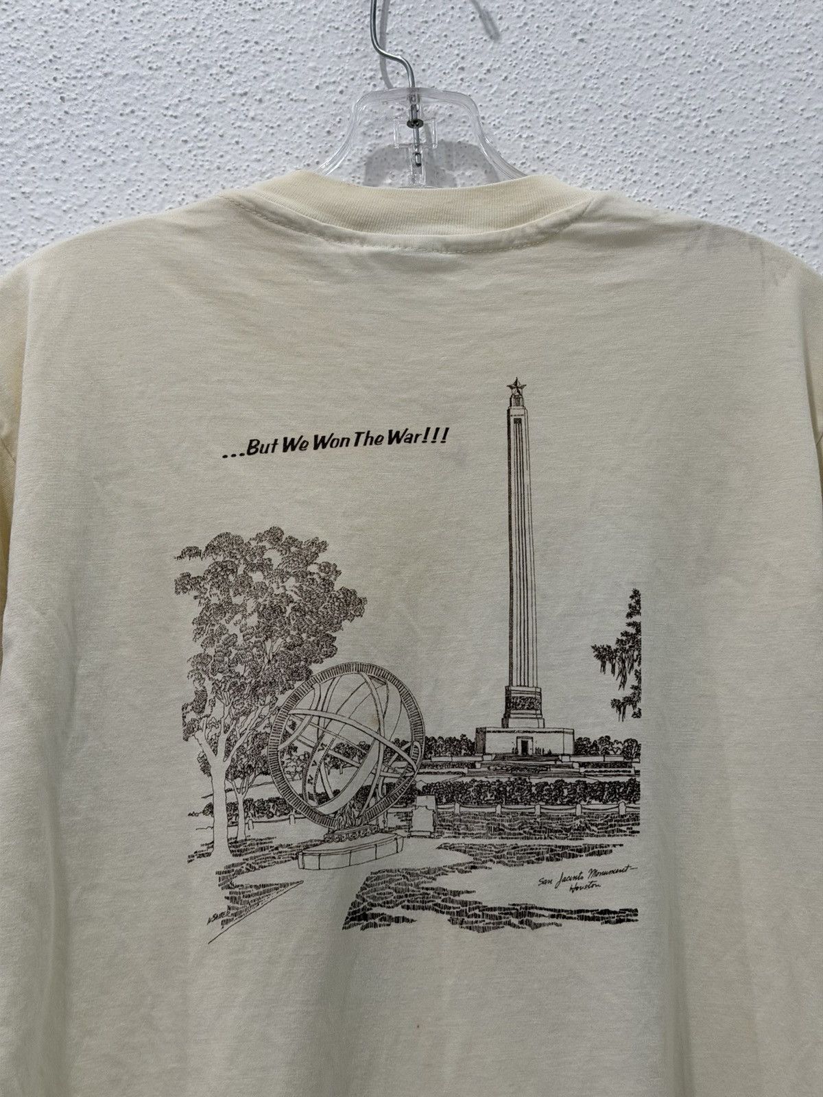 Vintage Vintage Texas Revolution Souvenir Tee San Jacinto Monument L Size US L / EU 52-54 / 3 - 4 Thumbnail