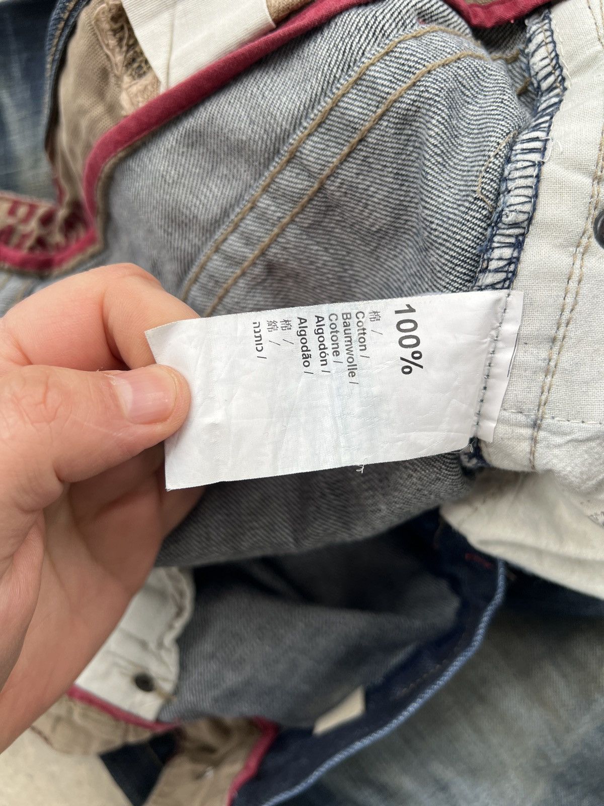 Vintage Y2K Tough Jeansmith Jeans Size US 36 / EU 52 - 11 Thumbnail