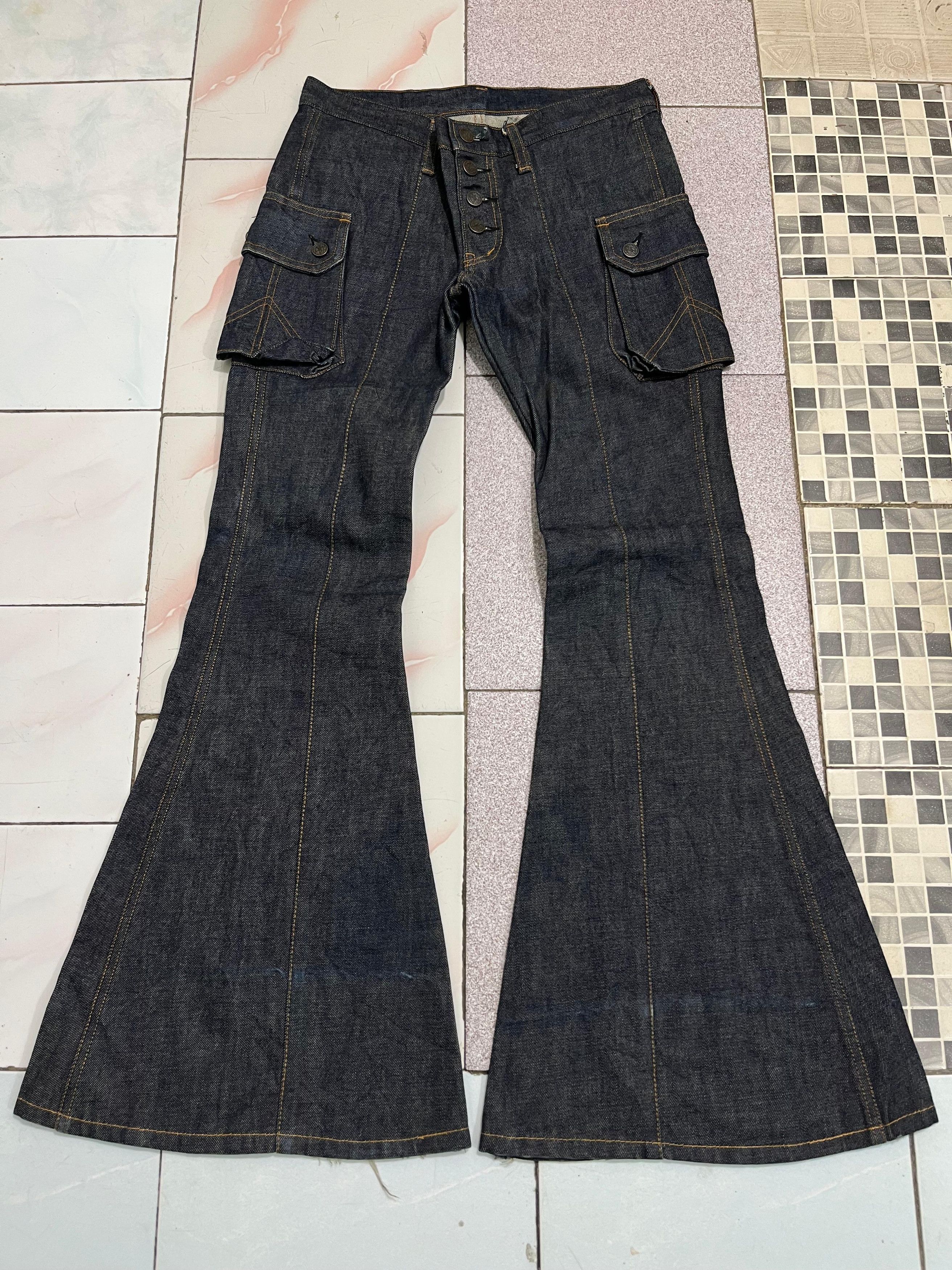 If Six Was Nine DEE DEE Super Flared Denim Size 29" - 1 Thumbnail