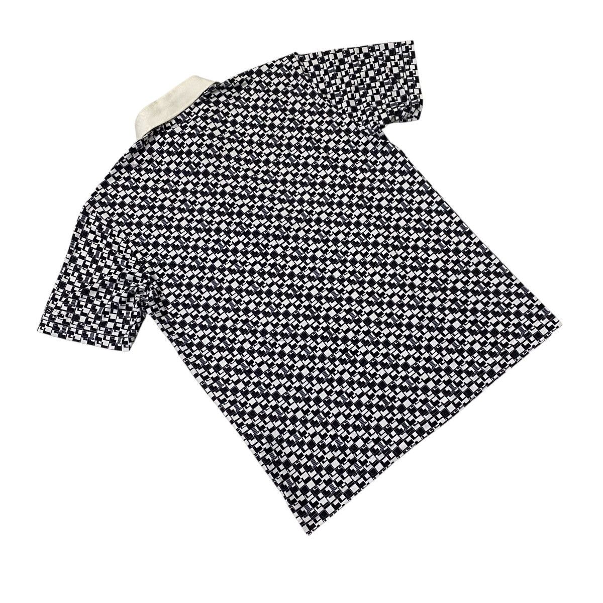 Lanvin Vintage Lanvin Sport monogram half zipper shirt Size US M / EU 48-50 / 2 - 4 Thumbnail