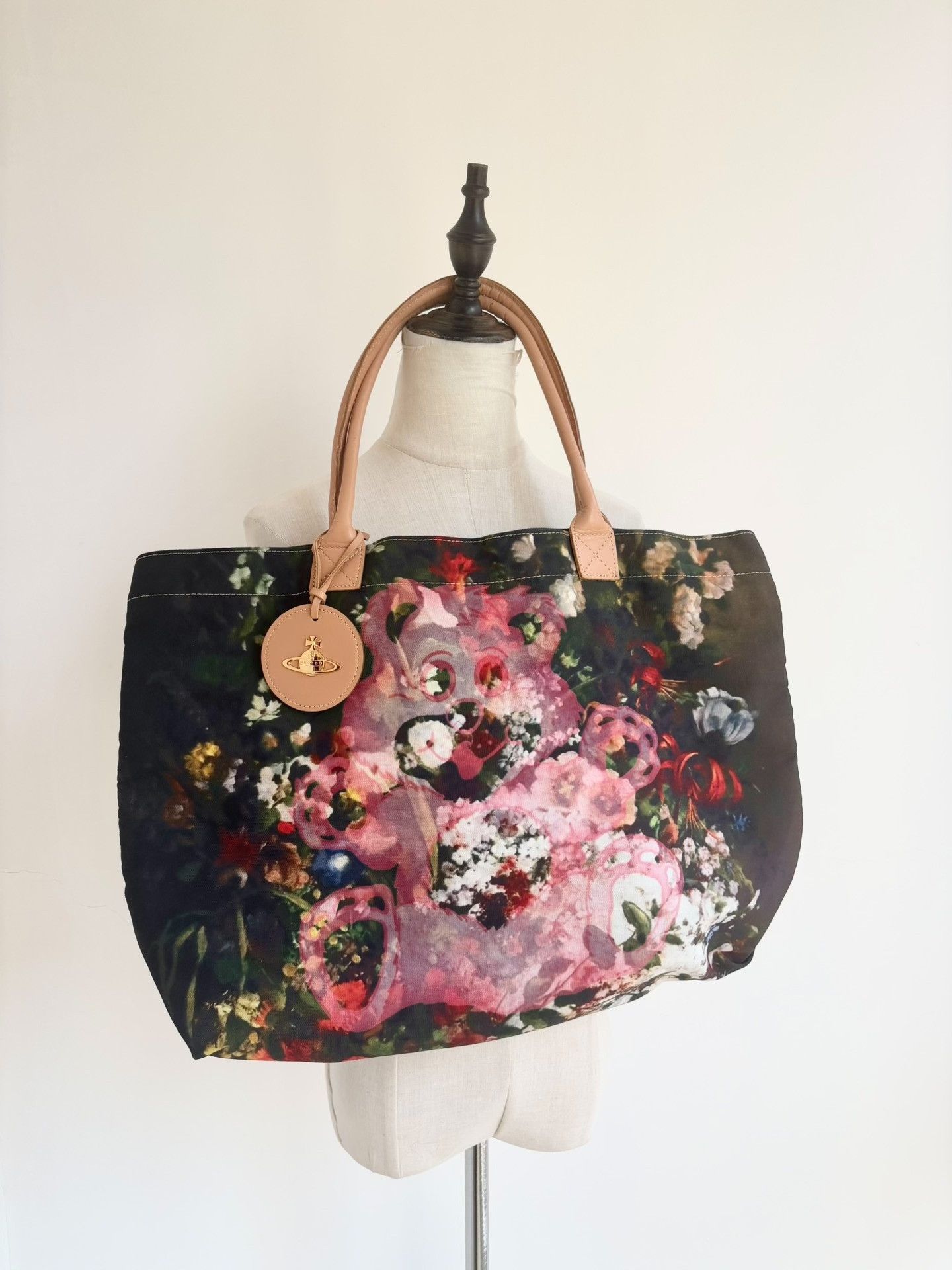 Vivienne Westwood Vivienne Westwood Flower Bear Print Tote Size ONE SIZE - 1 Thumbnail