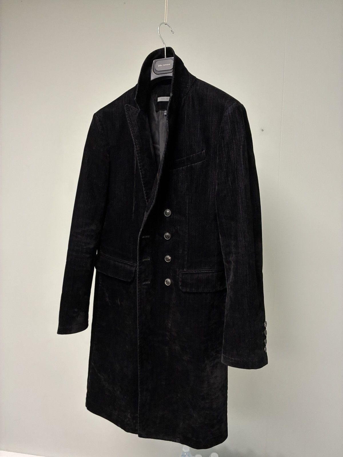John Varvatos Flocked Velvet Coat EU 44 USA 34 Small Size US S / EU 44-46 / 1 - 10 Thumbnail