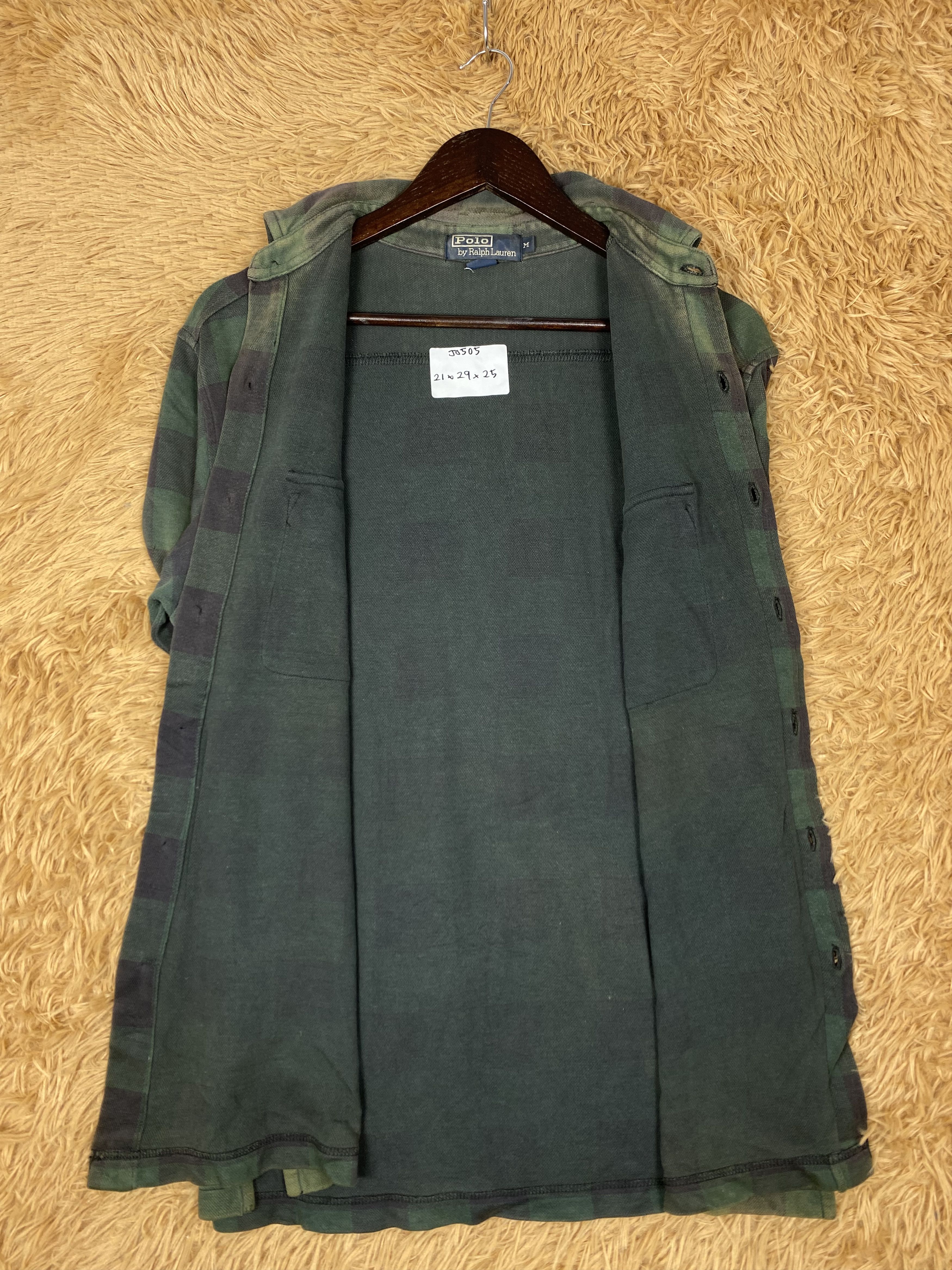 Polo Ralph Lauren Vintage Polo Ralph Lauren Button Up Flannel Shirts DJ0505 Size US M / EU 48-50 / 2 - 6 Thumbnail