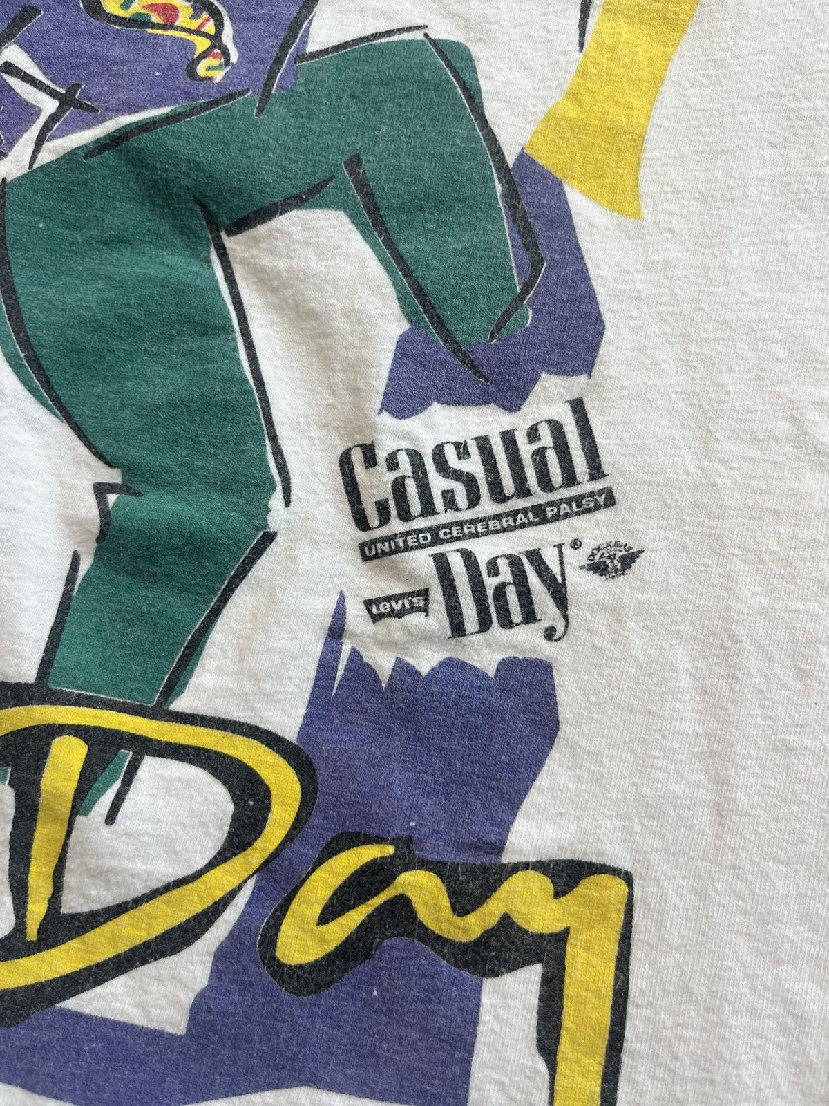 Arts & Science Vtg Casual Day United Cerebral Palsy Day Levi’s Promo 90’s Size US M / EU 48-50 / 2 - 7 Thumbnail