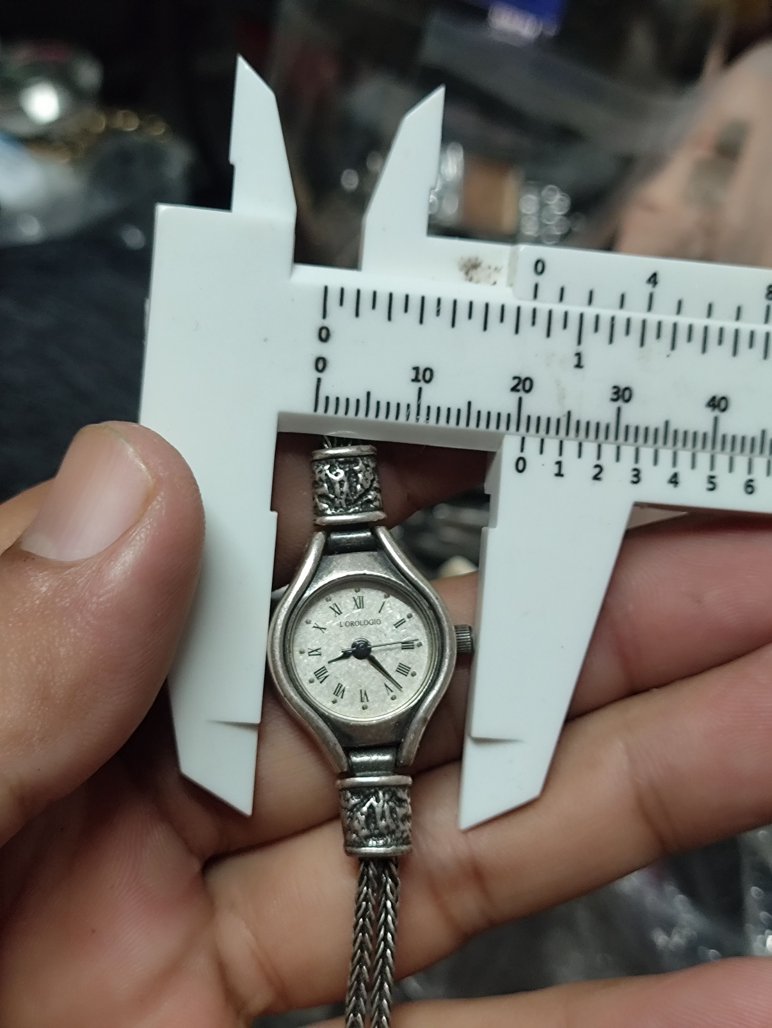 Japanese Brand L'OROLOGIO VINTAGE BRACELET WATCH JAPAN PARTS Size ONE SIZE - 5 Thumbnail