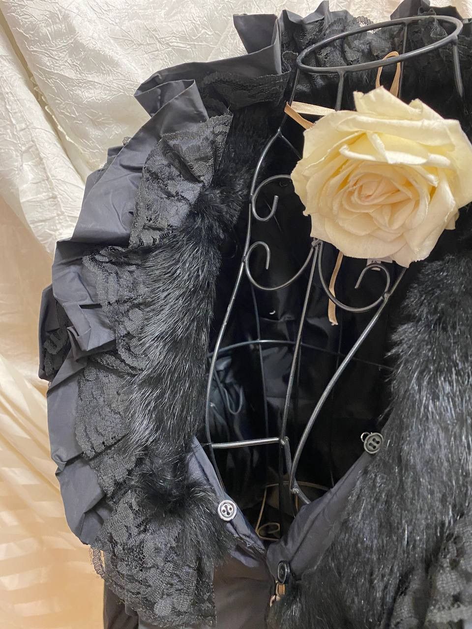 Moschino Moschino black vintage coat Size S / US 4 / IT 40 - 4 Thumbnail