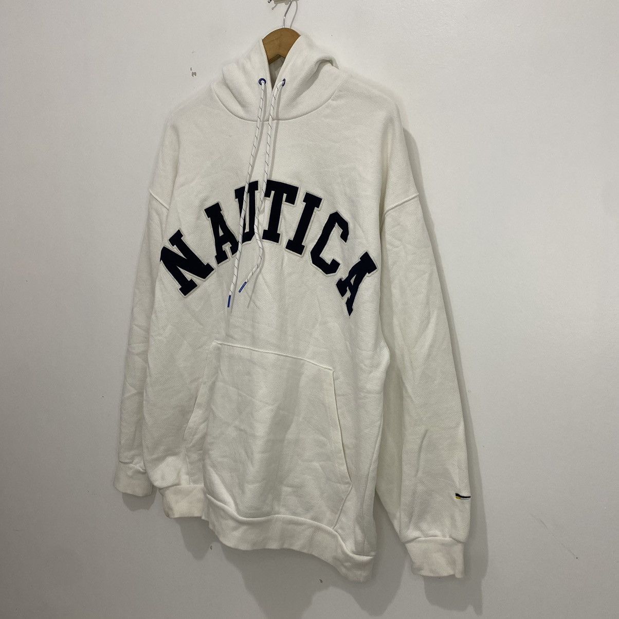 Nautica Nautica Japan Arch Logo Hoodie Size US M / EU 48-50 / 2 - 3 Thumbnail