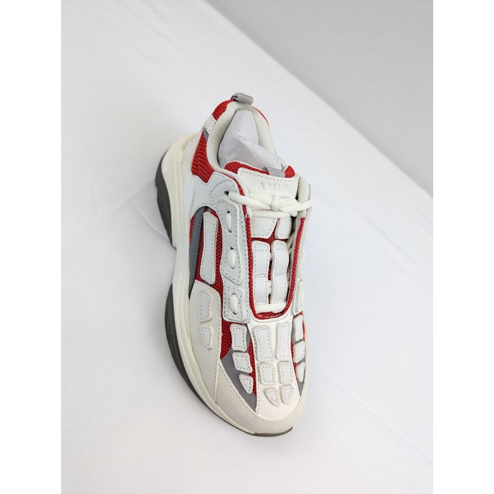 Amiri o1rshd1 Bone Runners in Red/White Size US 12 / EU 45 - 6 Thumbnail