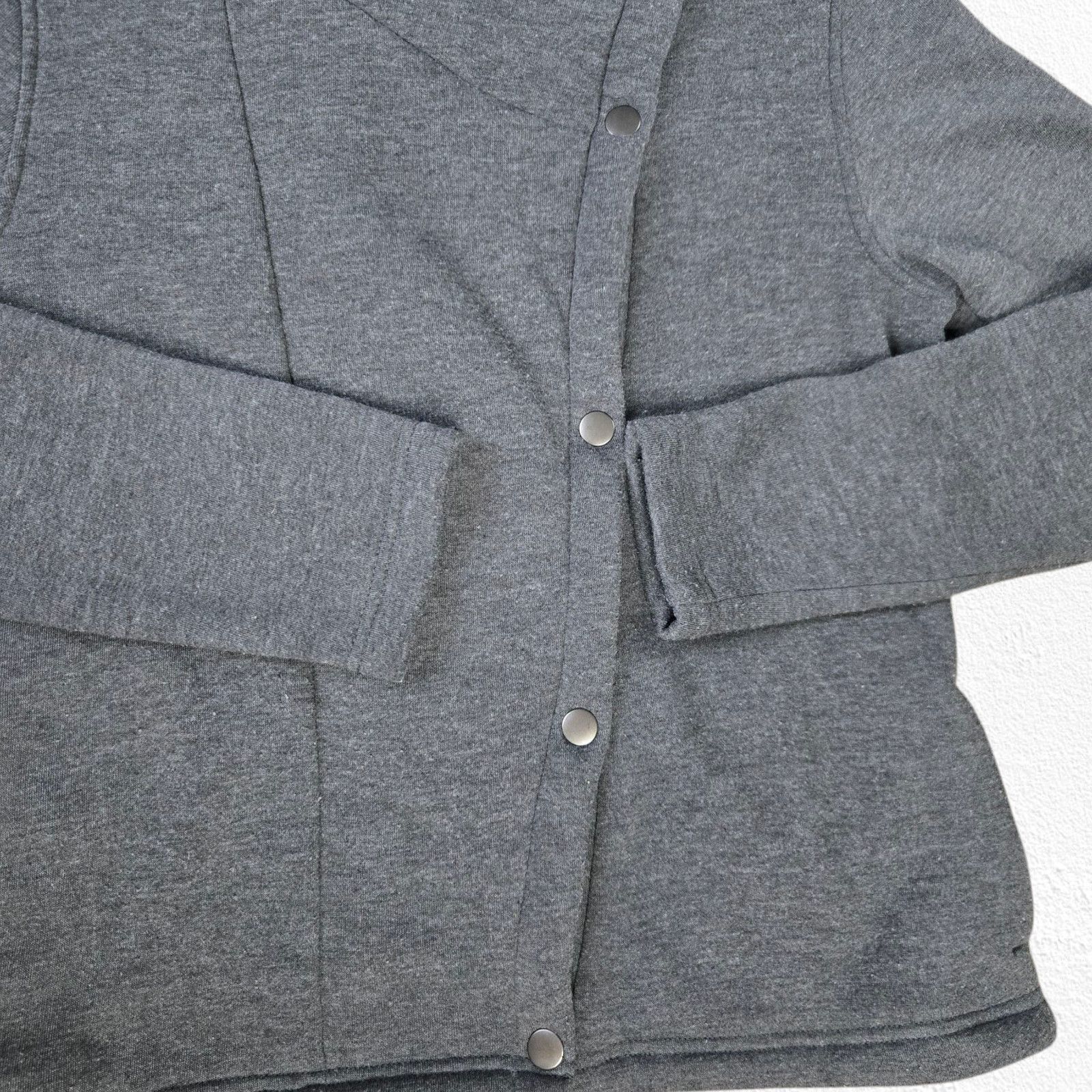 Columbia Columbia Gray Asymmetrical Fleece Sherpa Jacket Size Medium Size M / US 6-8 / IT 42-44 - 5 Thumbnail