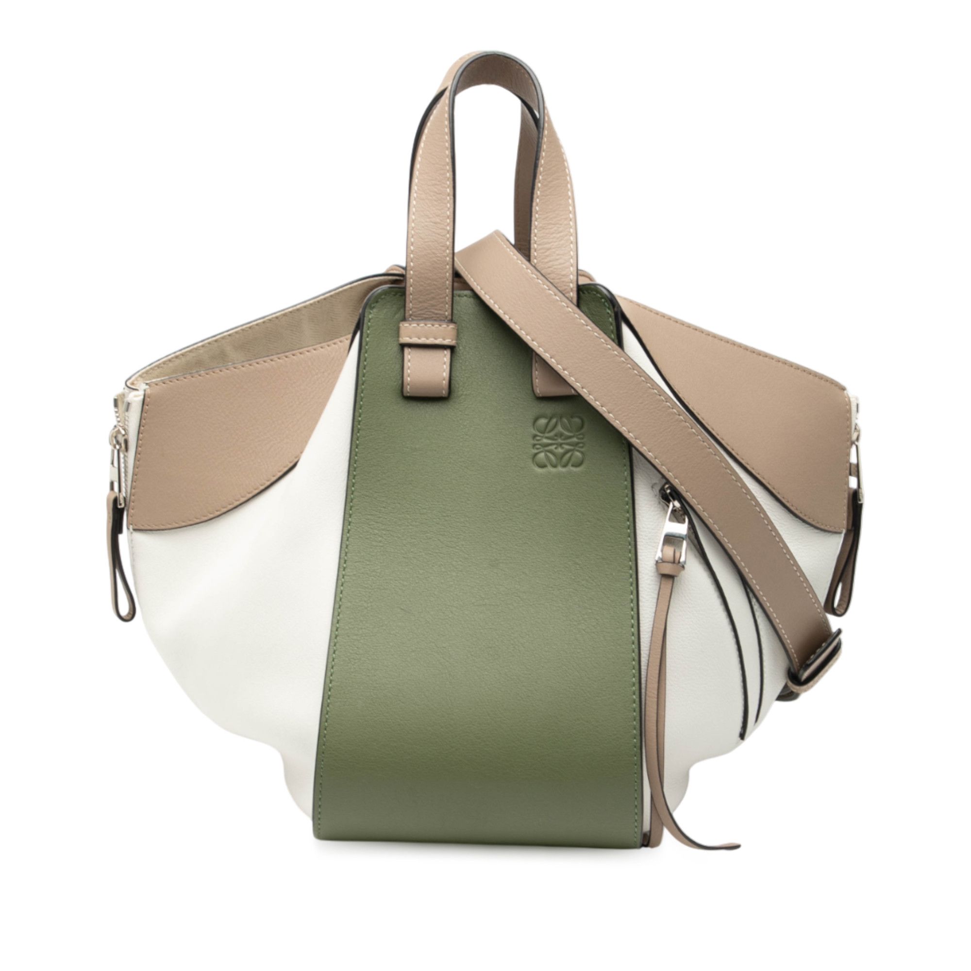Loewe LOEWE Small Tricolor Soft Grained Calfskin Hammock Bag Size ONE SIZE - 1 Thumbnail