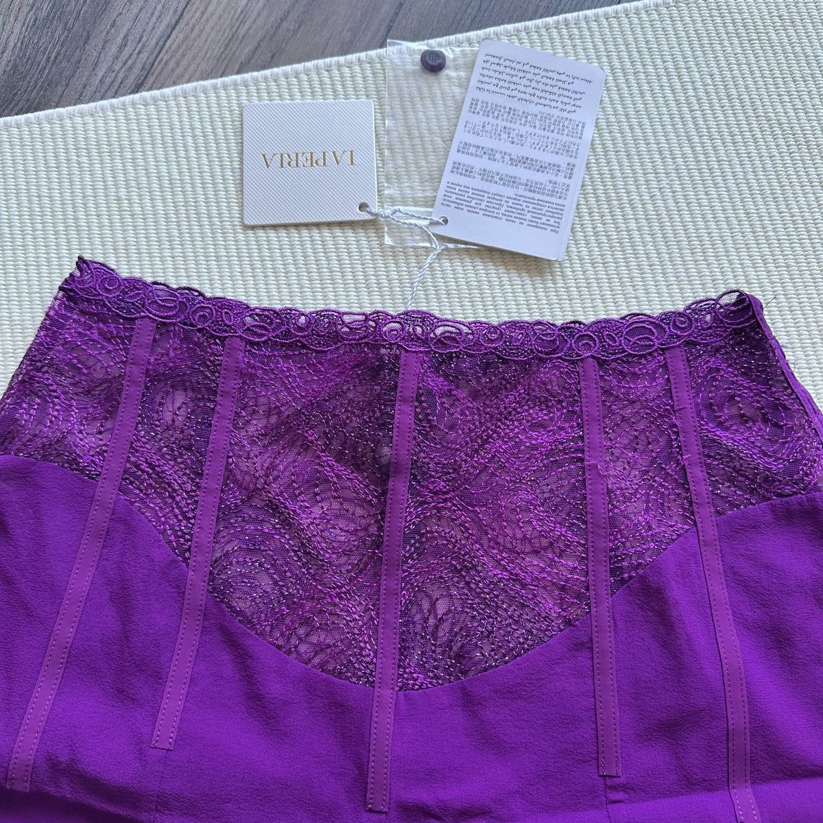 La Perla La Perla Elements Violet Shorts Size 25" / US 0 / IT 36 - 2 Thumbnail