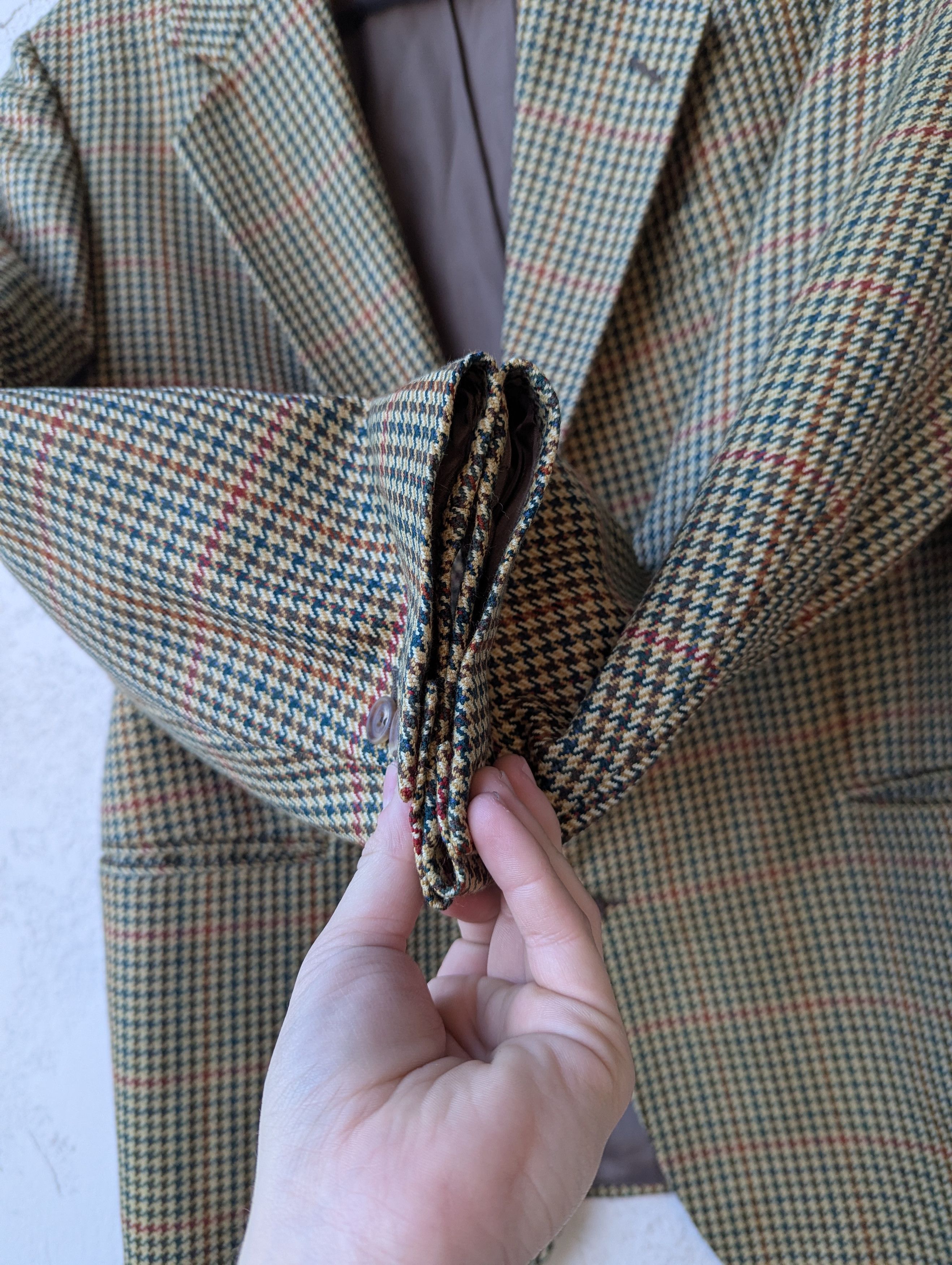 SCABAL Scabal x Franz Stolz Vintage Wool Blazer Jacket Size 50R - 8 Thumbnail