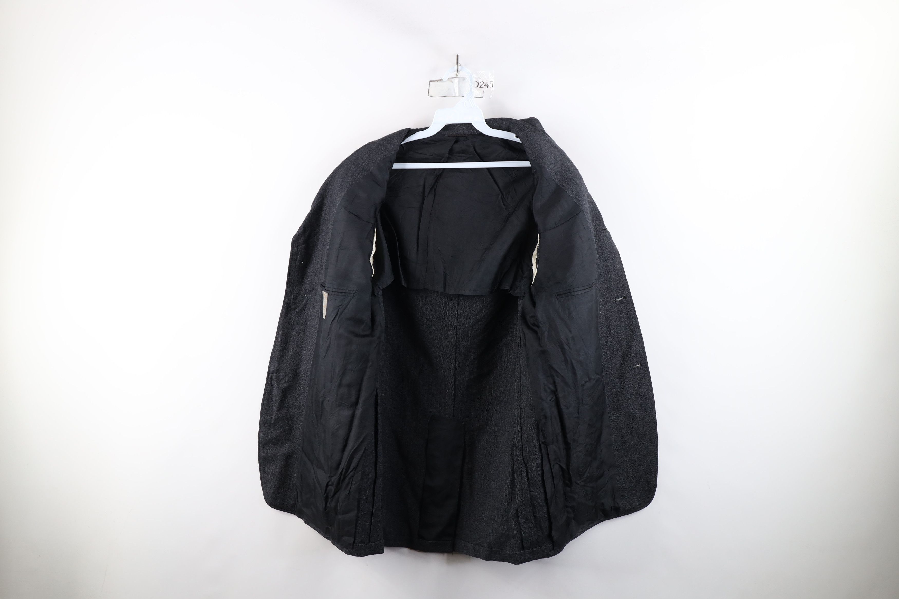 Vintage Vintage 60s 70s Rockabilly Herringbone Blazer Suit Jacket Size US XXL / EU 58 / 5 - 9 Thumbnail