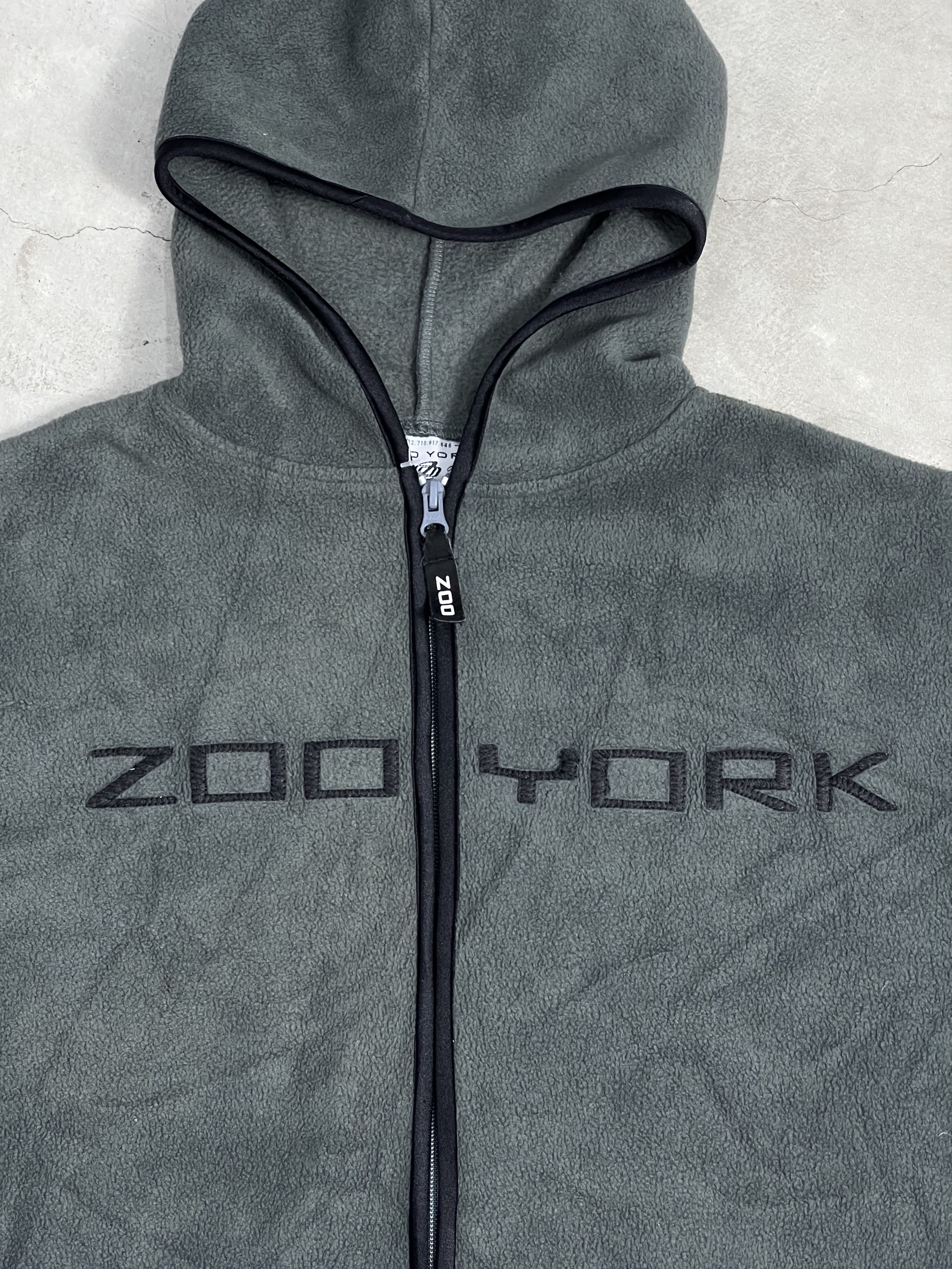 Zoo York Zoo York Box Logo Fleece Full Zip Hoodie (M) JK223 Size US M / EU 48-50 / 2 - 2 Thumbnail