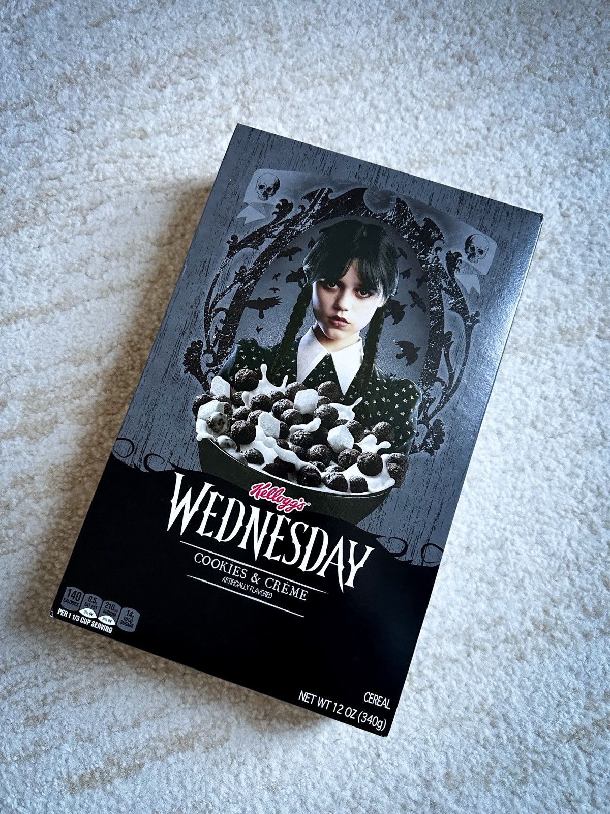 Other Limited Edition Wednesday x Kellogg’s Halloween Cereal Box Size ONE SIZE - 1 Thumbnail