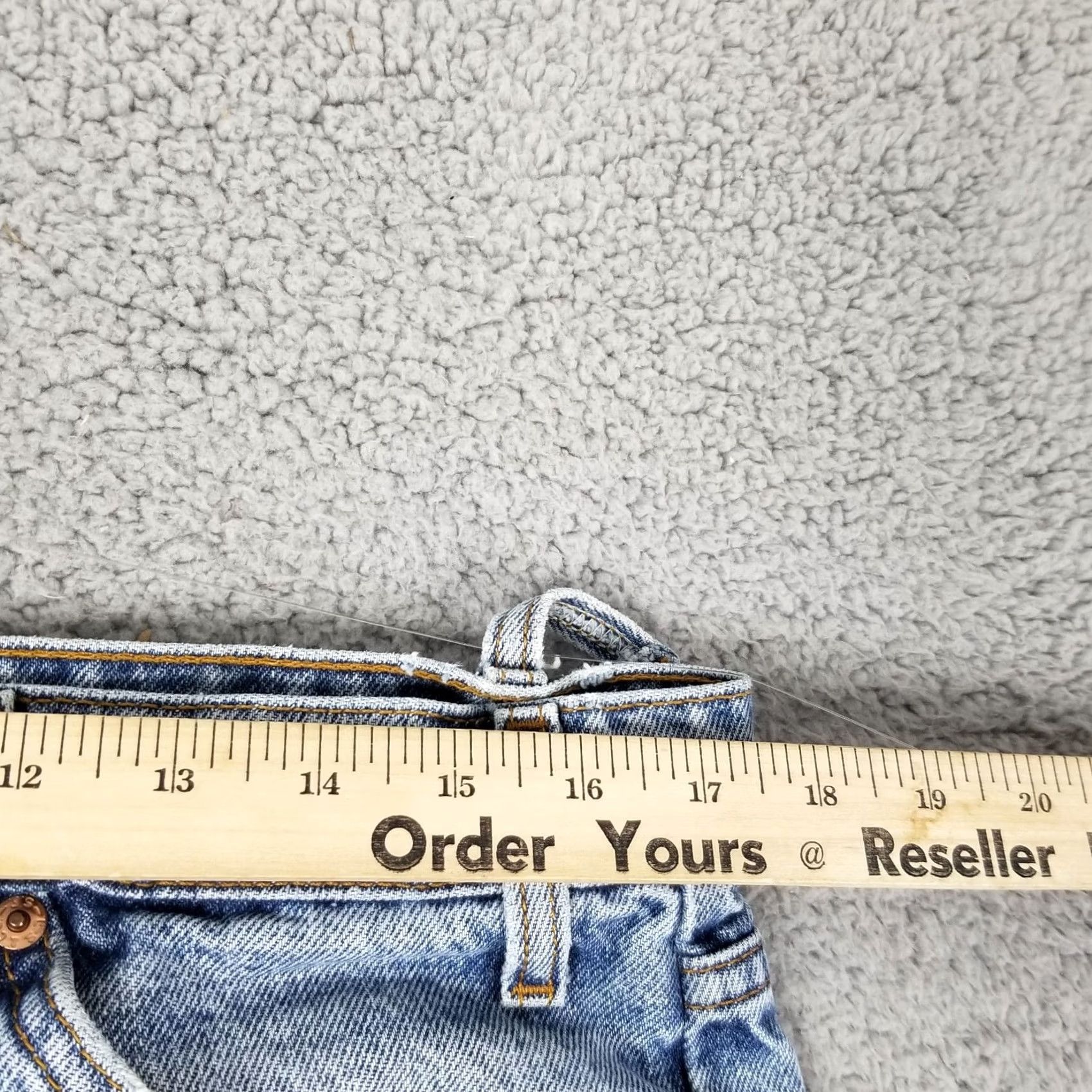 Levi's VINTAGE Levi's 550 Jeans Men 36x34 Tapered Relaxed Blue Denim 5-Pocket 90s Grunge Mens Size US 36 / EU 52 - 6 Thumbnail