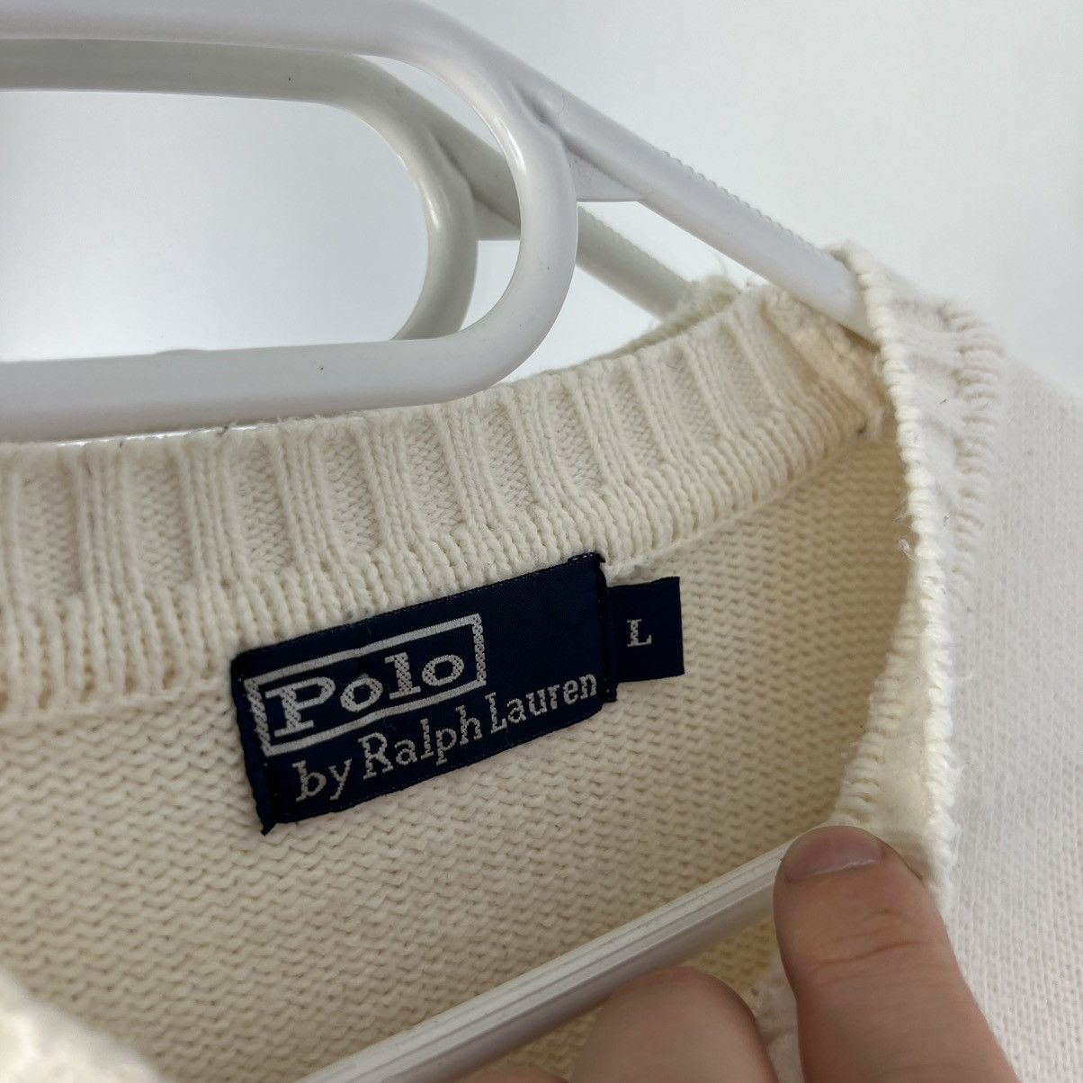Polo Ralph Lauren Vintage Y2K Polo Ralph Lauren Sweater Old Money Style Size US L / EU 52-54 / 3 - 3 Thumbnail