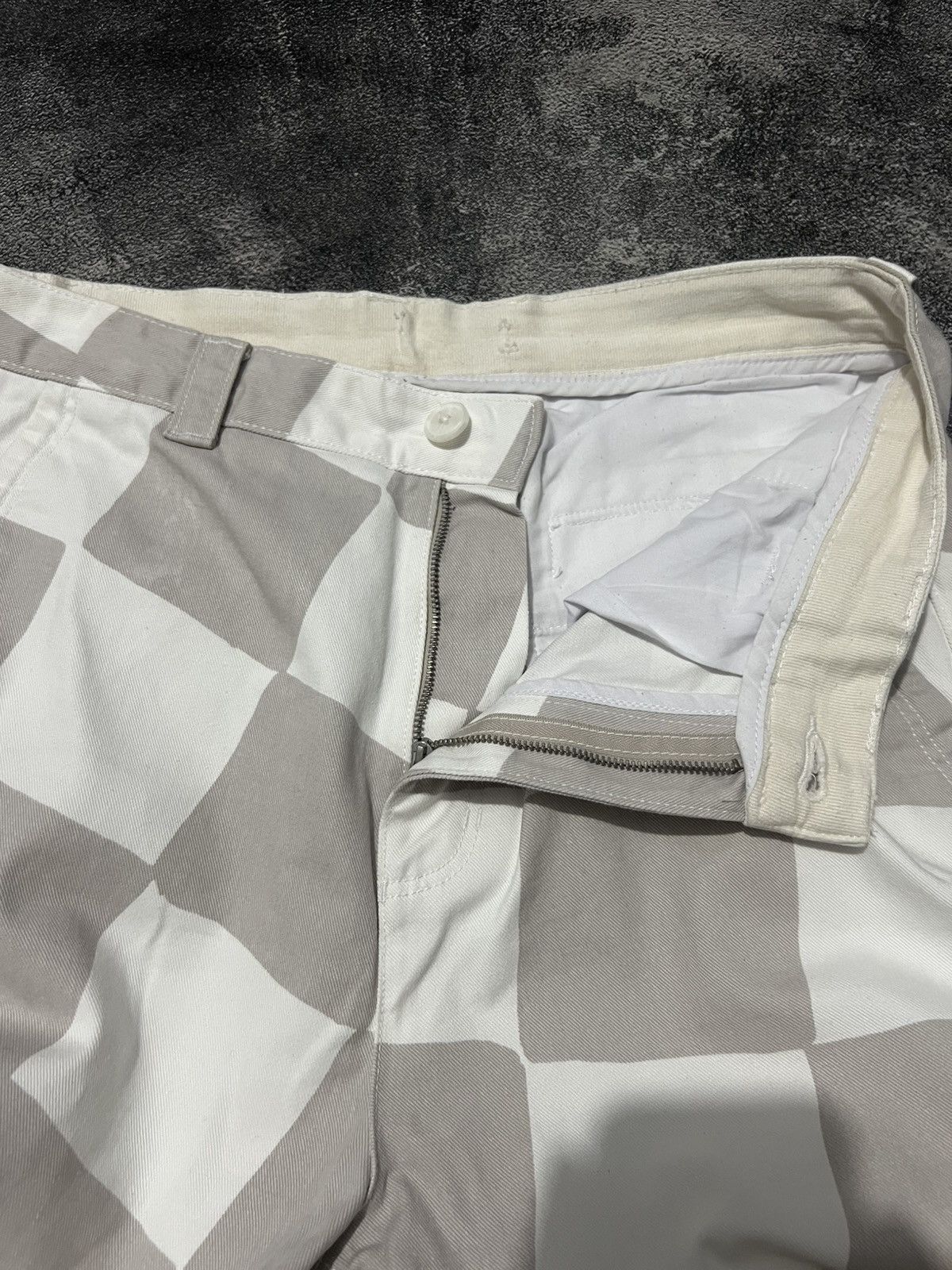 Kapital Baggy Checkered Cargo Pants Size US 33 - 9 Thumbnail