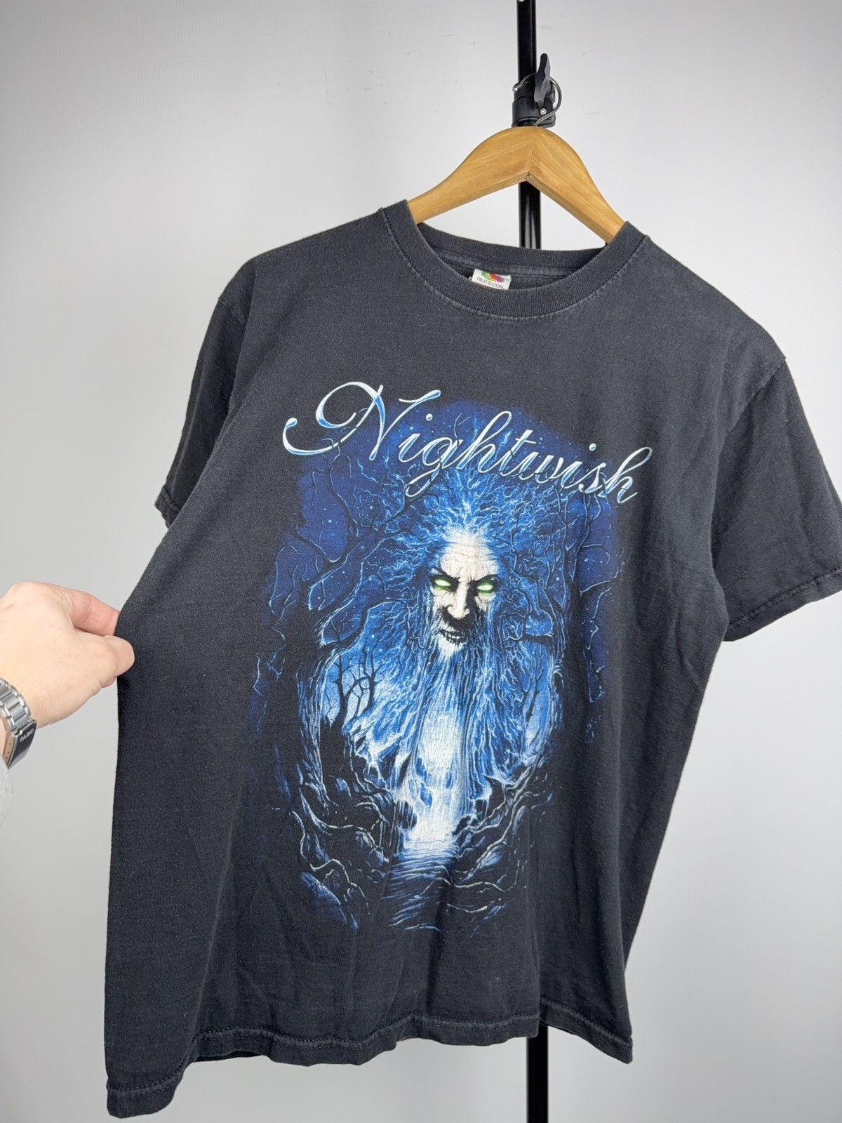 Band Tees 00s Nightwish Deeper Down Vintage Band Tee Symphonic Metal Size US M / EU 48-50 / 2 - 2 Thumbnail