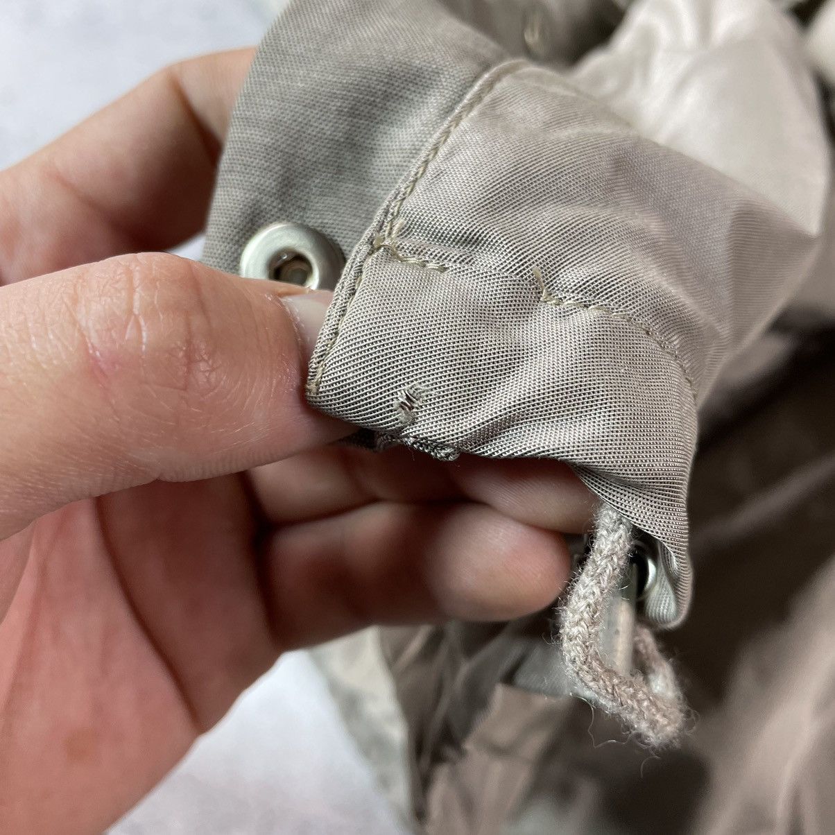 Brunello Cucinelli × Designer Brunello Cucinelli Light Camel Taupe Zip Windbreaker Jacket Size XL / US 12-14 / IT 48-50 - 20 Thumbnail