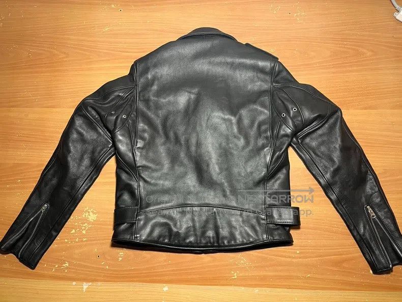 Schott Schott 613 cable-stayed locomotive leather coat Size US M / EU 48-50 / 2 - 6 Thumbnail